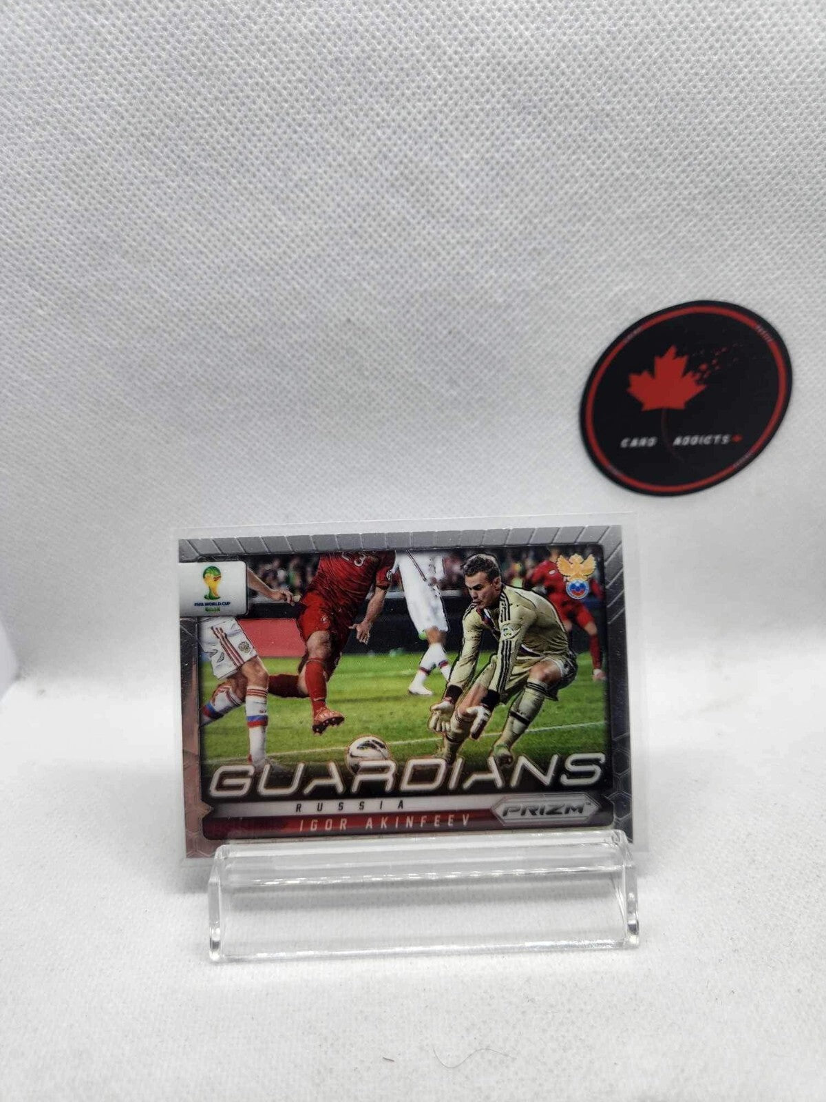 IGOR AKINFEEV 2014 PANINI PRIZM WORLD CUP GUARDIANS CARD #20
