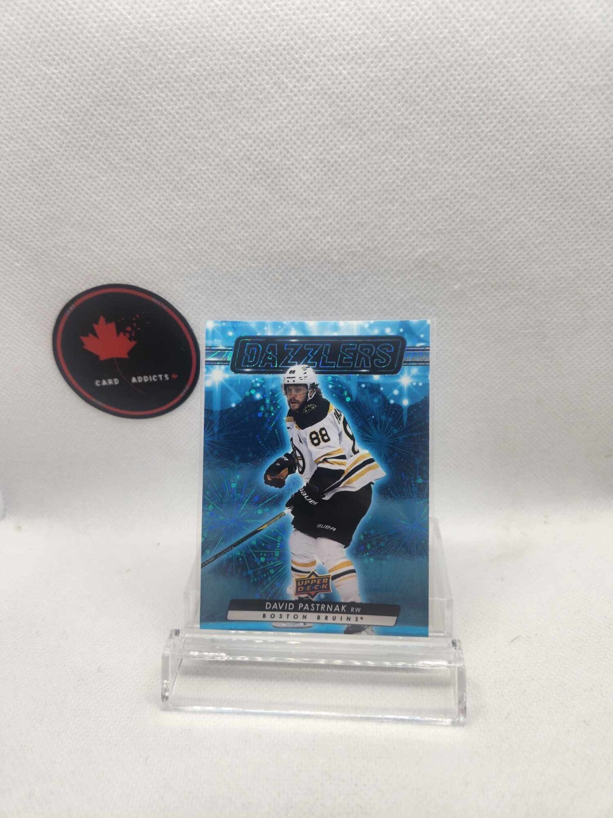 2023-24 Upper Deck Series 1 BLUE Dazzlers #DZ-32 - DAVID PASTRNAK
