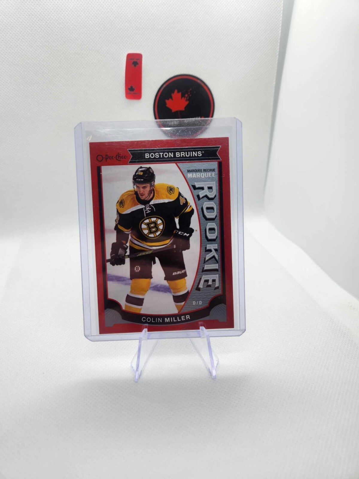 2015-16 O-Pee-Chee Update Colin Miller Marquee Rookie Red Boston Bruins