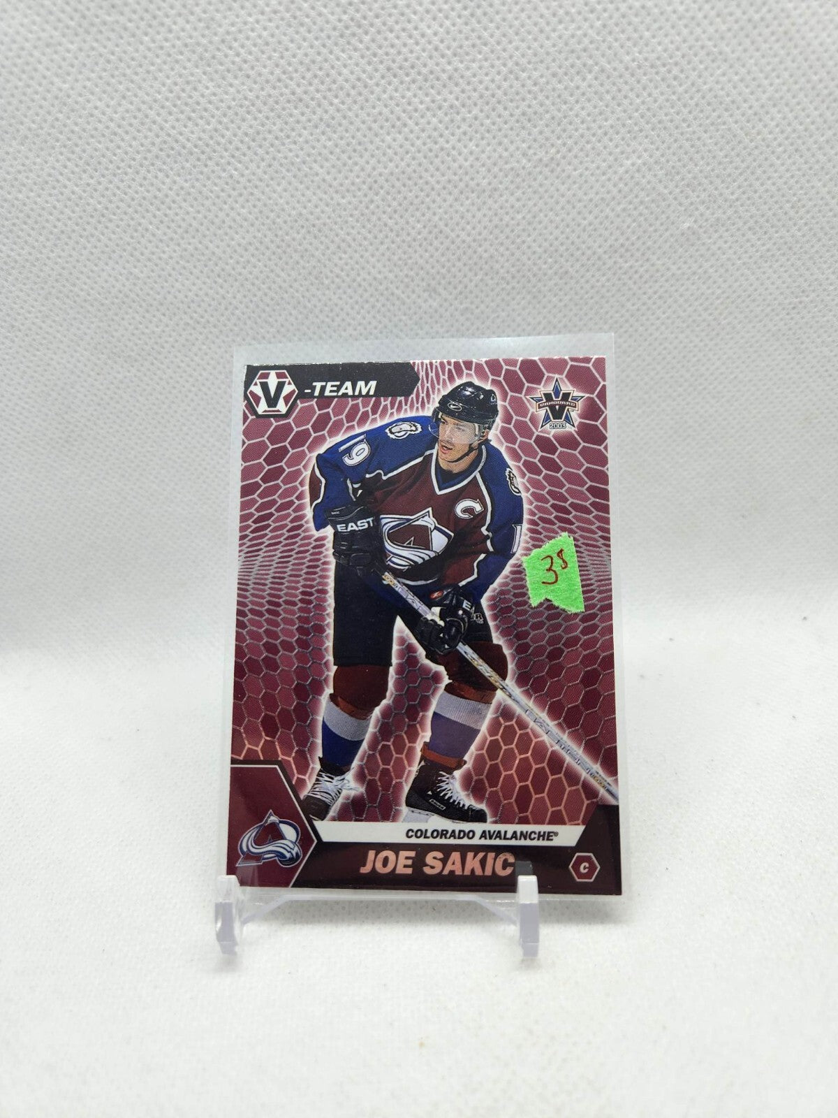 2002-03 Vanguard V-Team #9 Joe Sakic