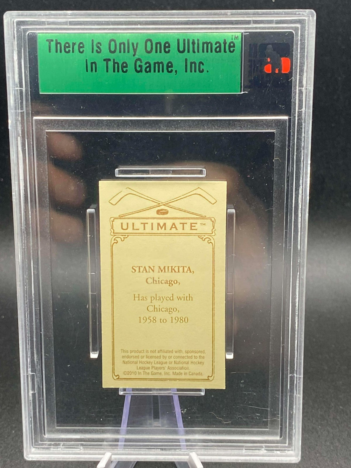 2010 IN THE GAME ULTIMATE MEMORABILIA #59 STAN MIKITA /54