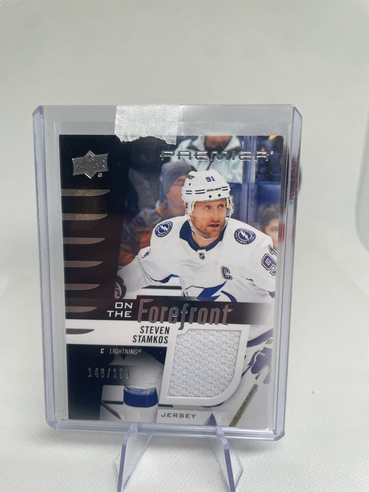 2023-24 Upper Deck Premier On The ForeFront Jersey Steven Stamkos /199