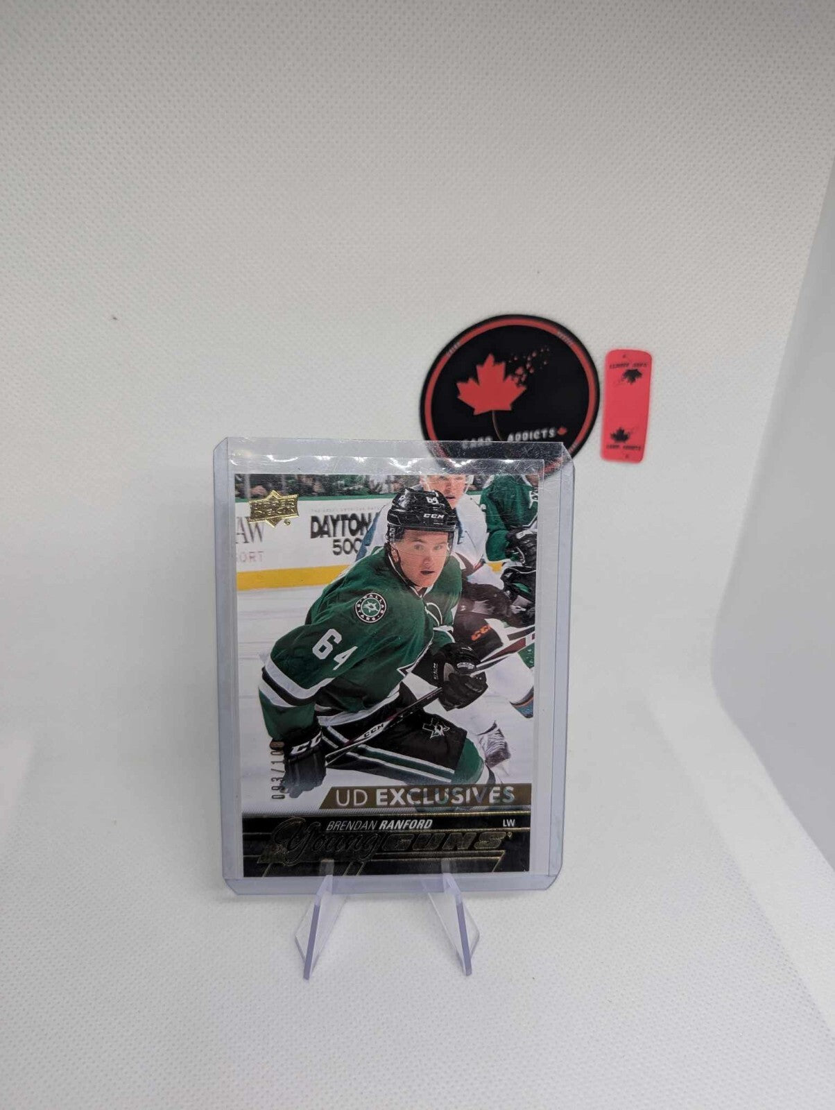 2018-19 Upper Deck Exclusives #460 Christian Wolanin YG /100 Ottawa Senator