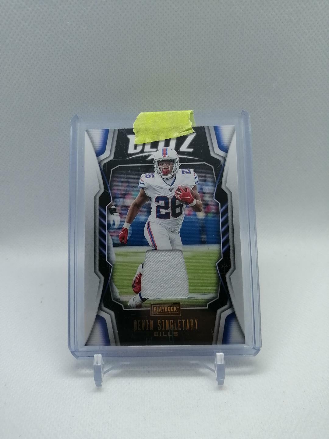 2020 PANINI Playbook Football Devin Singletary BLITZ #2 Jersey