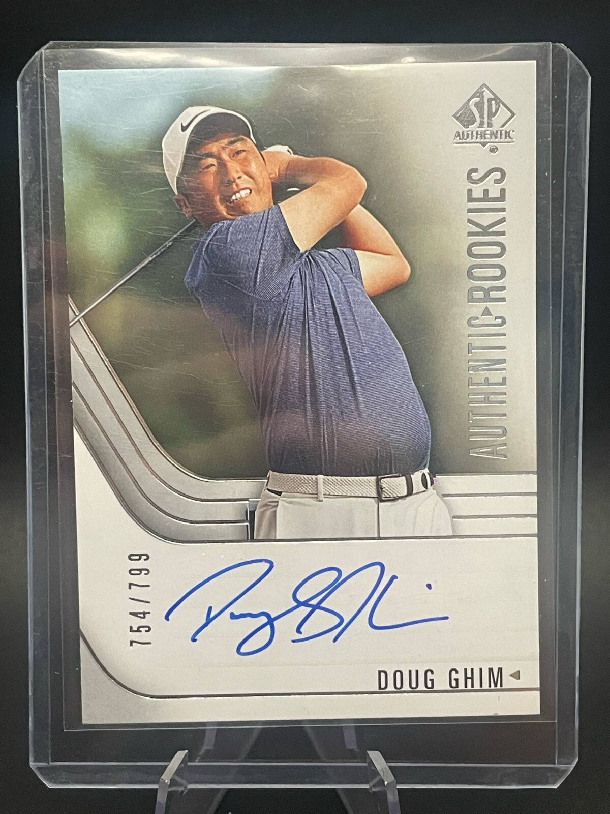 2021 SP Authentic Rookies Auto #85 Doug Ghim Auto /799 Upper Deck