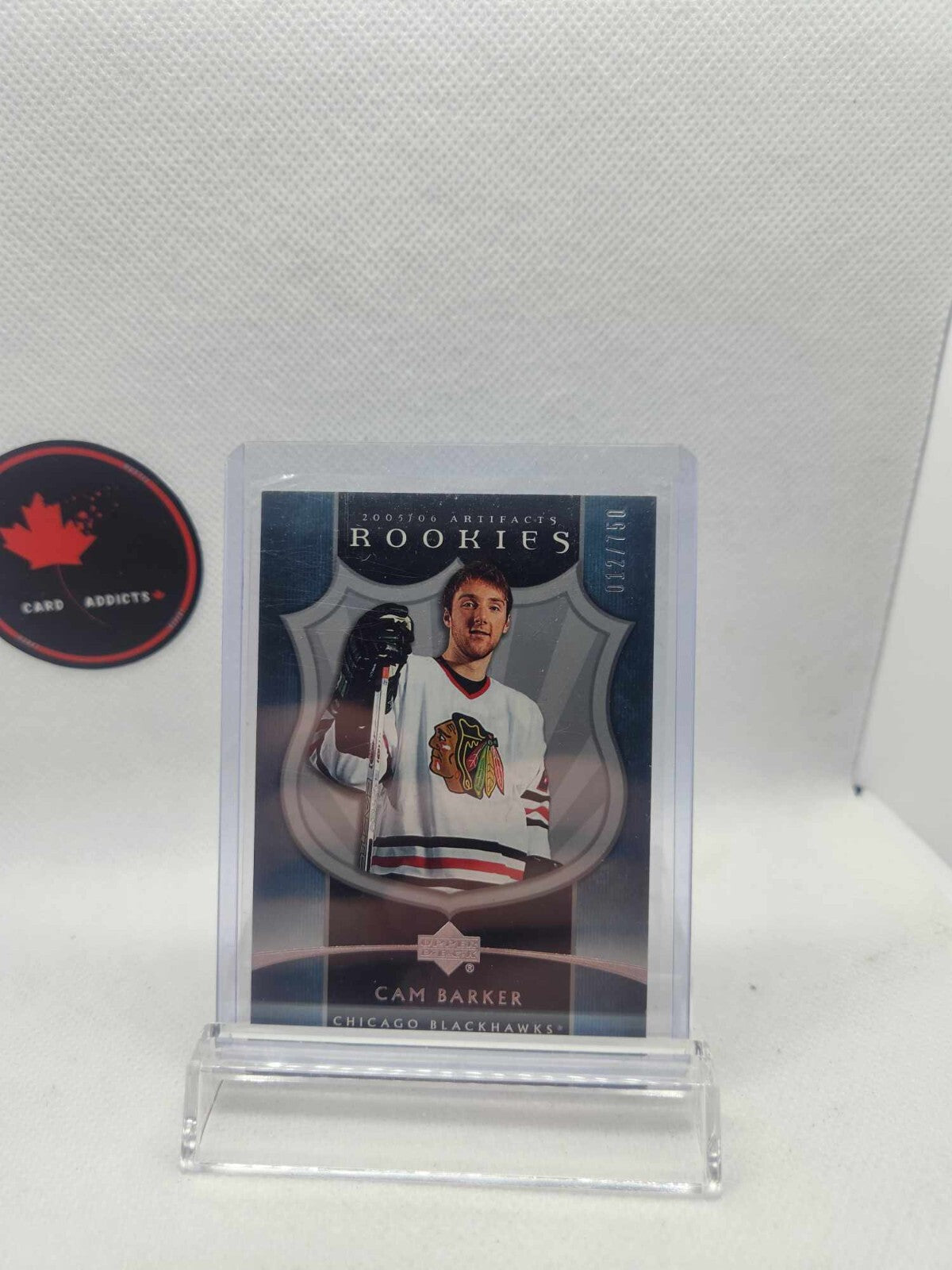 Cam Barker 2005-06 Upper Deck Artifacts Rookie #/750