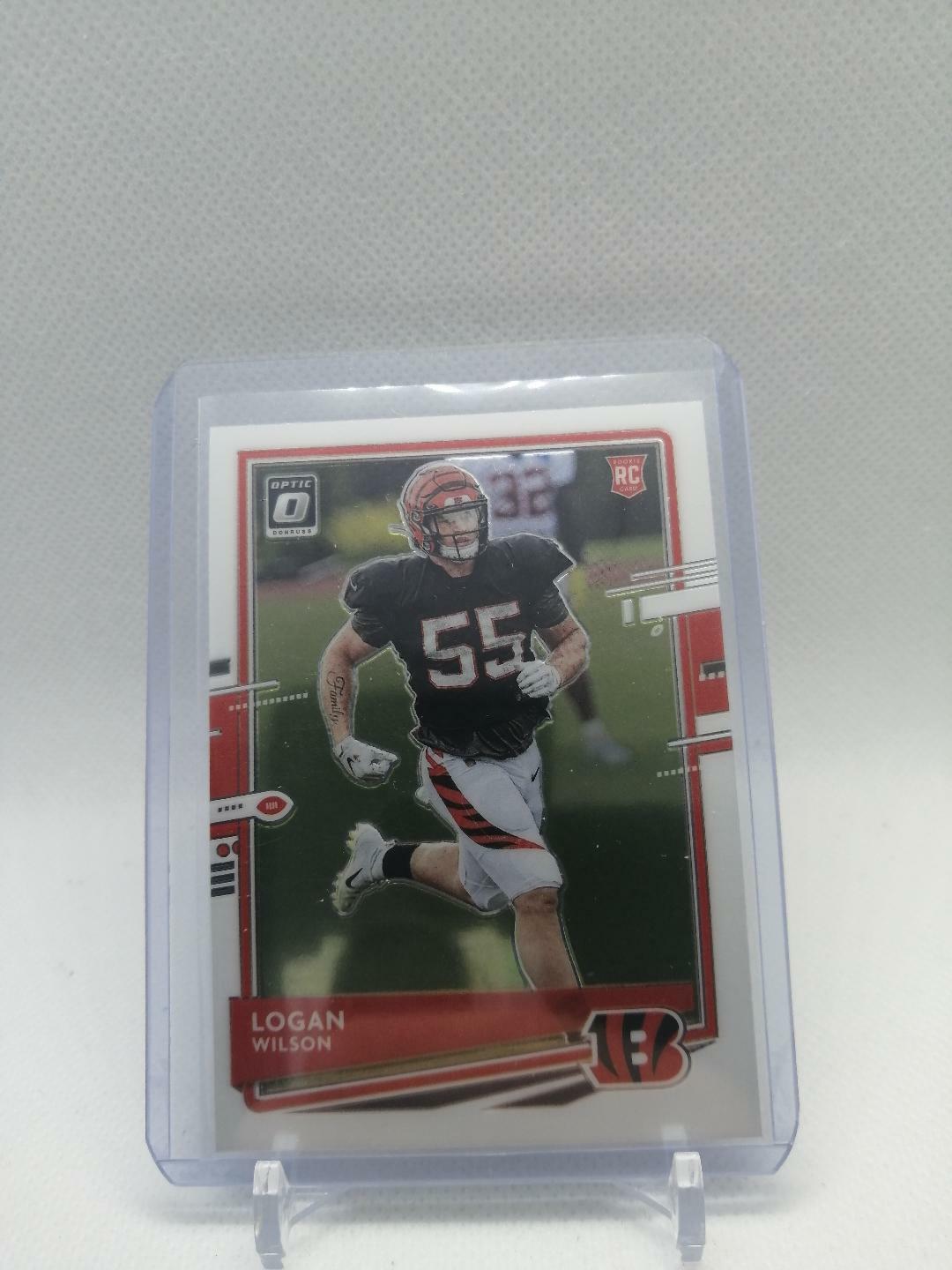 2020 Panini Donruss Optic Football Logan Wilson Rookie RC #143 Bengals