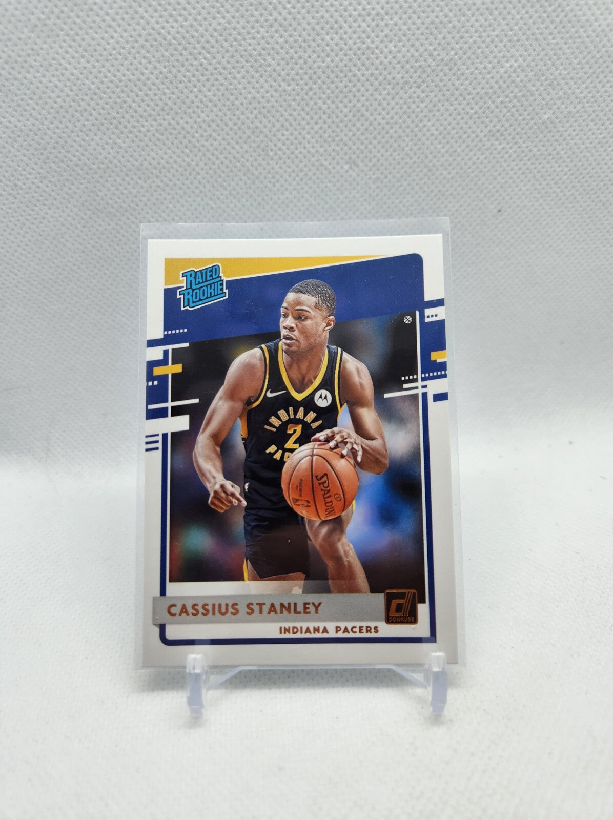 Cassius Stanley RC Rated Rookie 2020-21 Panini Donruss #225