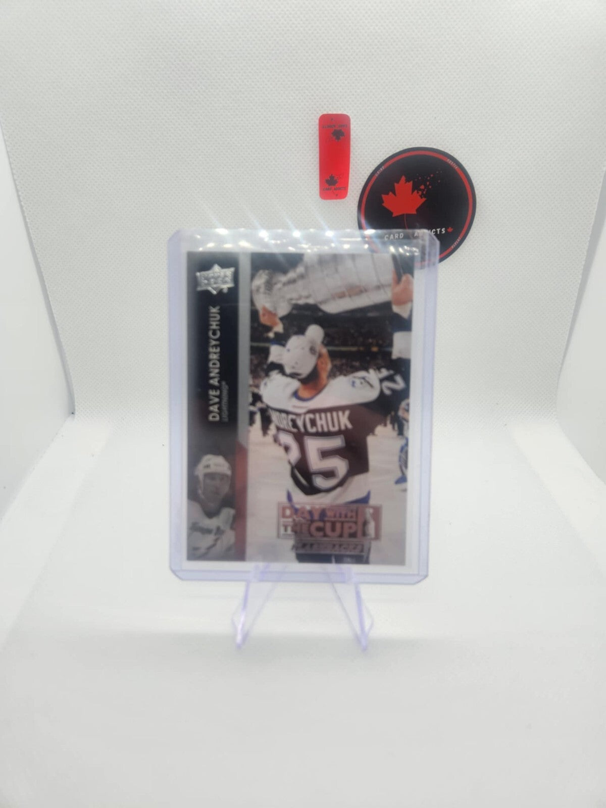 2021-22 Upper Deck Day with the Cup Flashbacks Dave Andreychuk #DCF-5 Tampa Bay