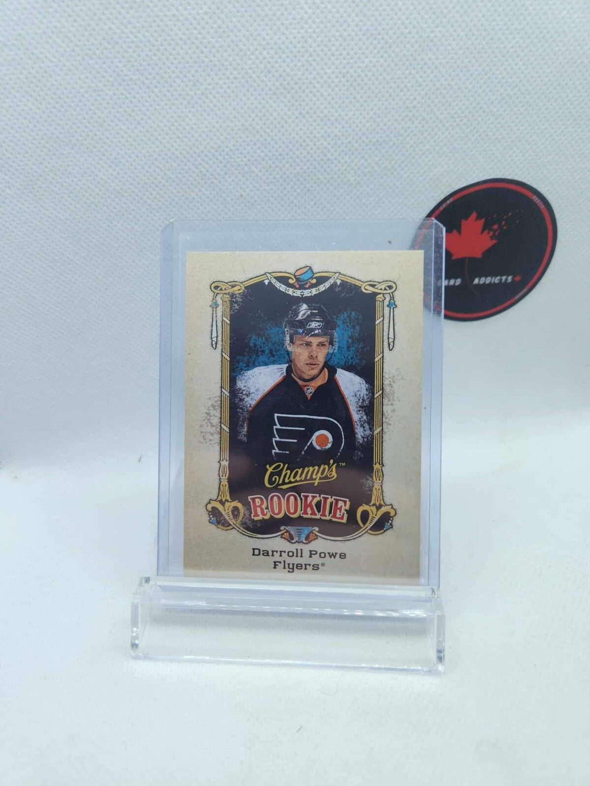 2008-09 UD Champs Rookie Darroll Powe #192 RC