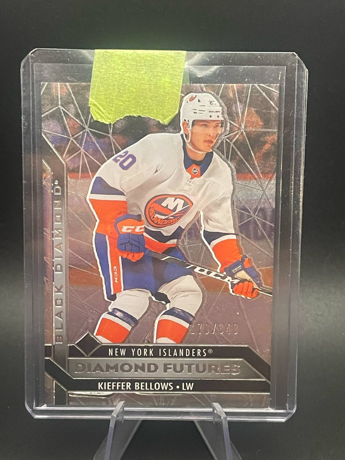 2020-21 Upper Deck Black Diamond Futures Rookie Kieffer Bellows /349