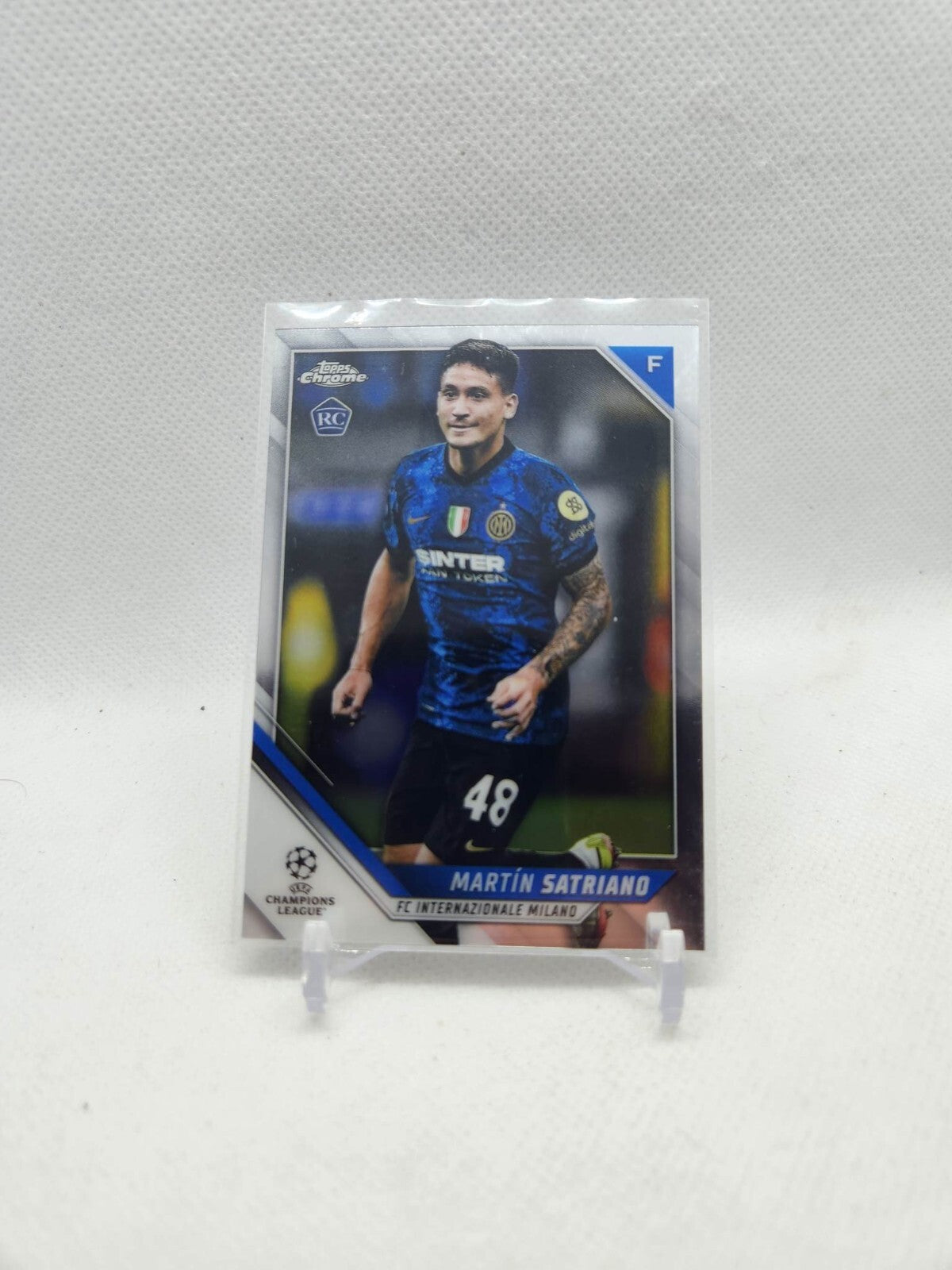 2021-22 Topps Chrome Champions League - Martin Satriano (Rookie) - Inter Mailand