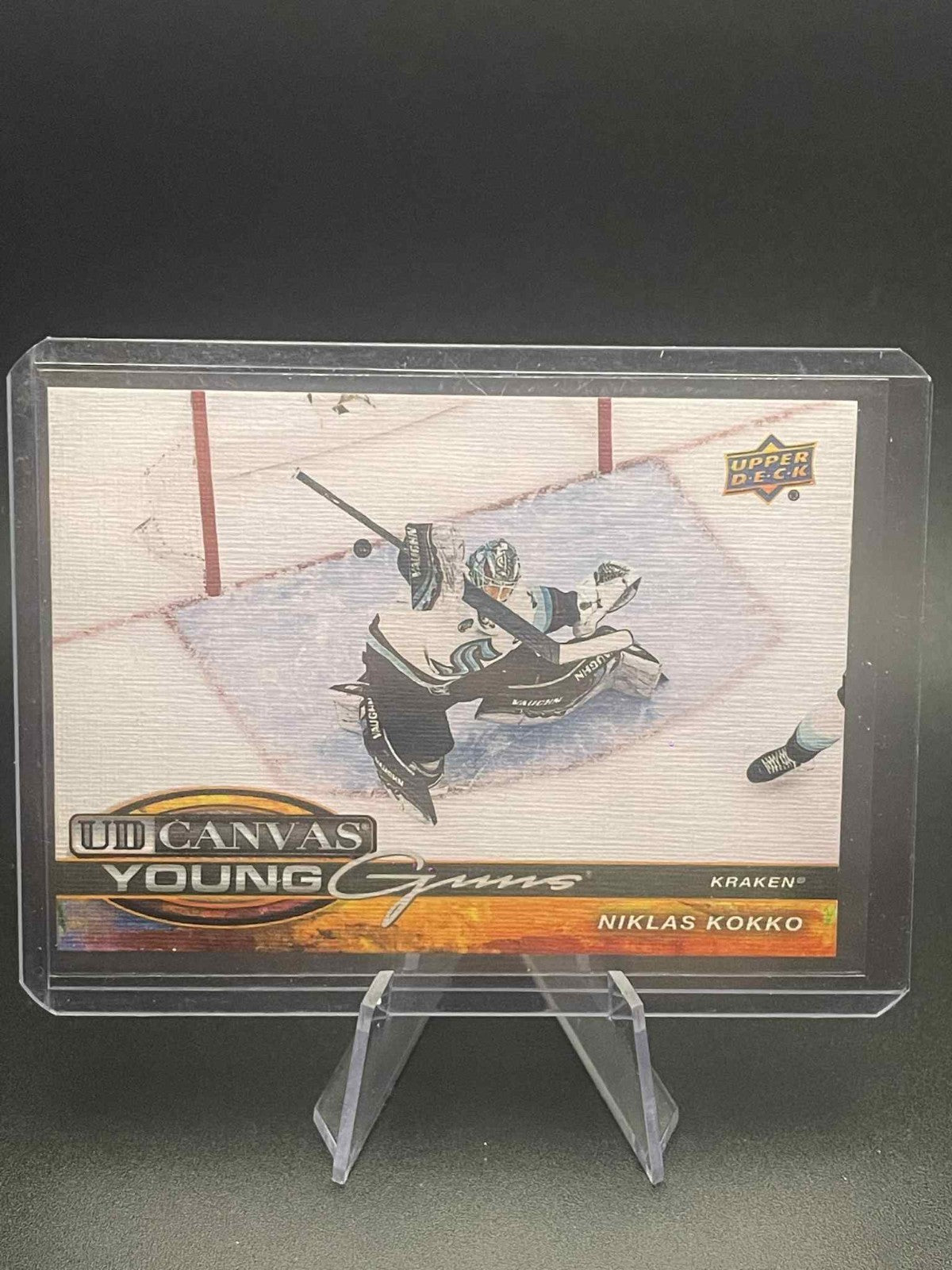 2025-26 Upper Deck Niklas Kokko Young Guns Canvas #C-99 UD Series 1 Rookie
