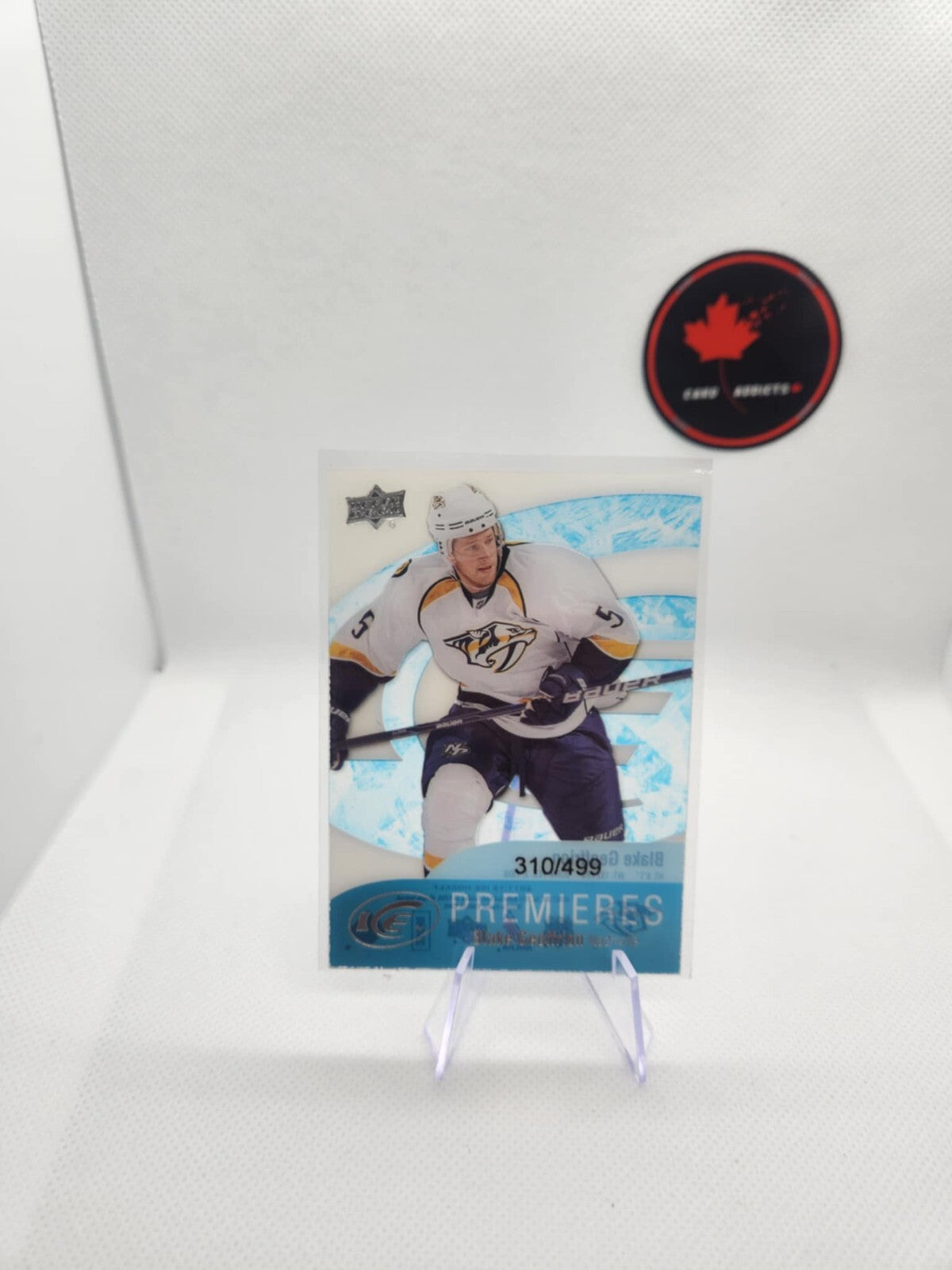 2011-12 Upper Deck Ice Premieres /499 Blake Geoffrion #81 Rookie RC