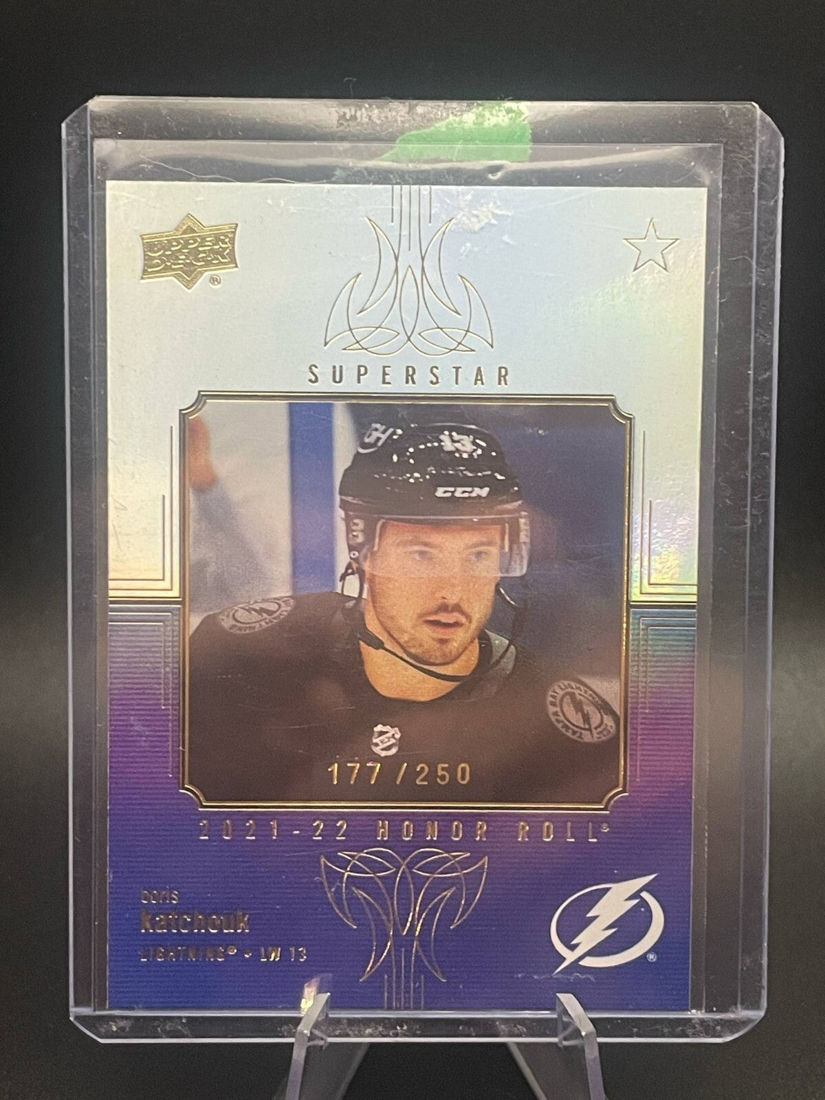 2021-22 Upper Deck Honor Roll Boris Katchouk /250 SP