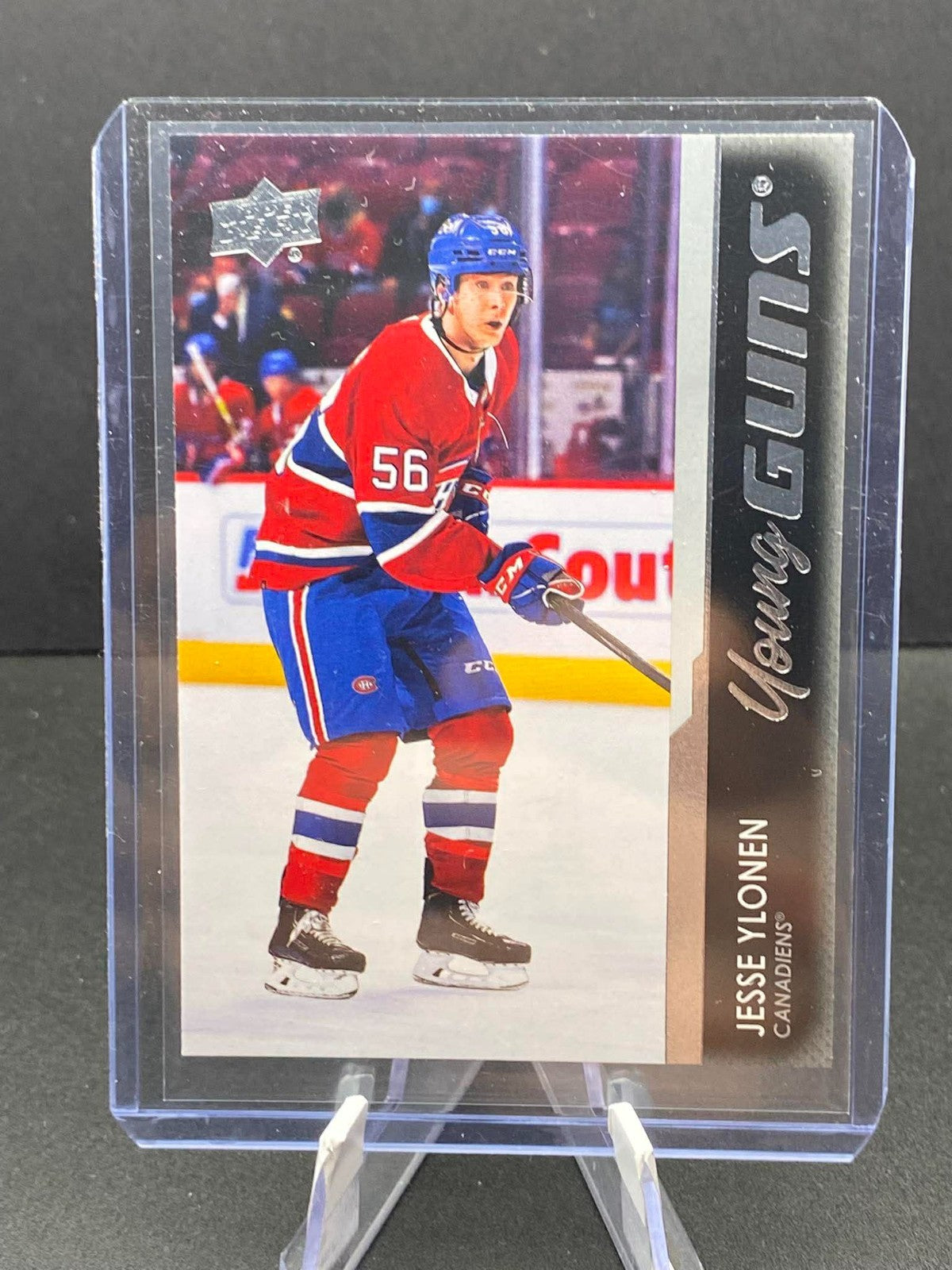 2021-22 Upper Deck Young Guns Hockey Rookie RC #485 Jesse Ylonen