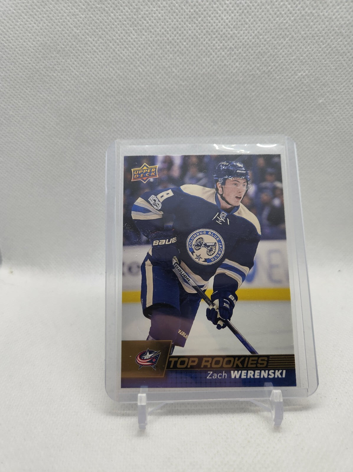 Zach Werenski Top Rookies 2017-18 Upper Deck Hockey