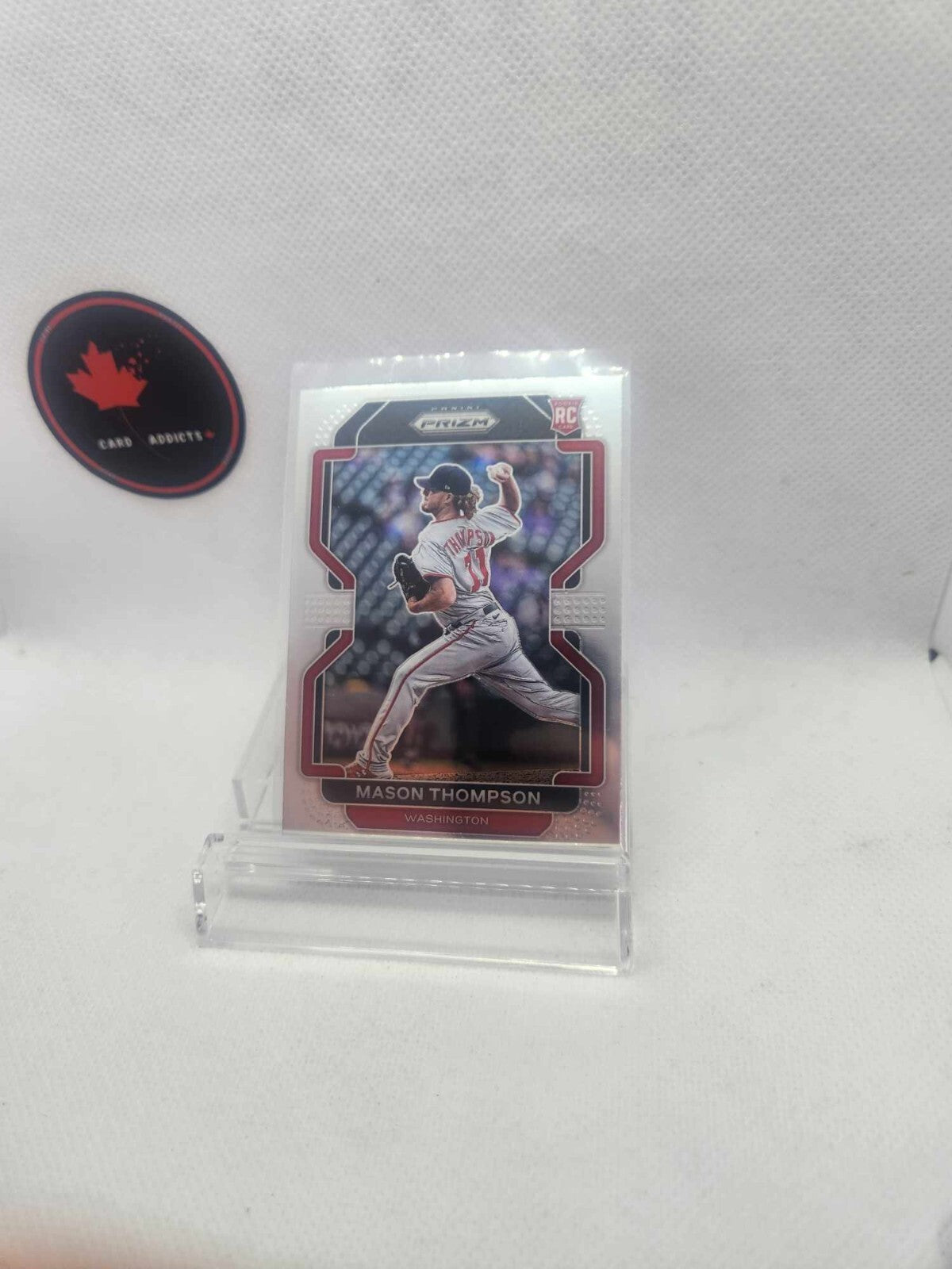 2022 PANINI PRIZM ROOKIE Mason Thompson Washington Nationals #28 R18