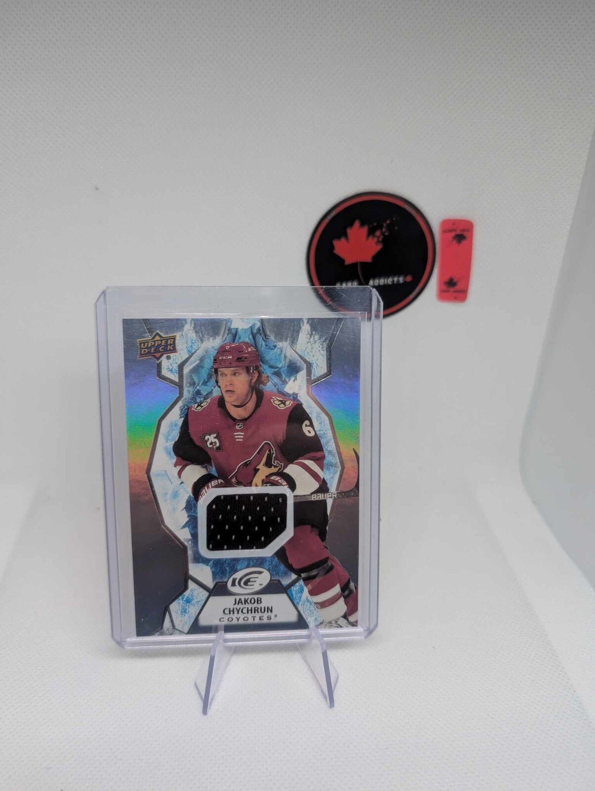 2021-22 Upper Deck Ice jersey Jakob Chychrun #34