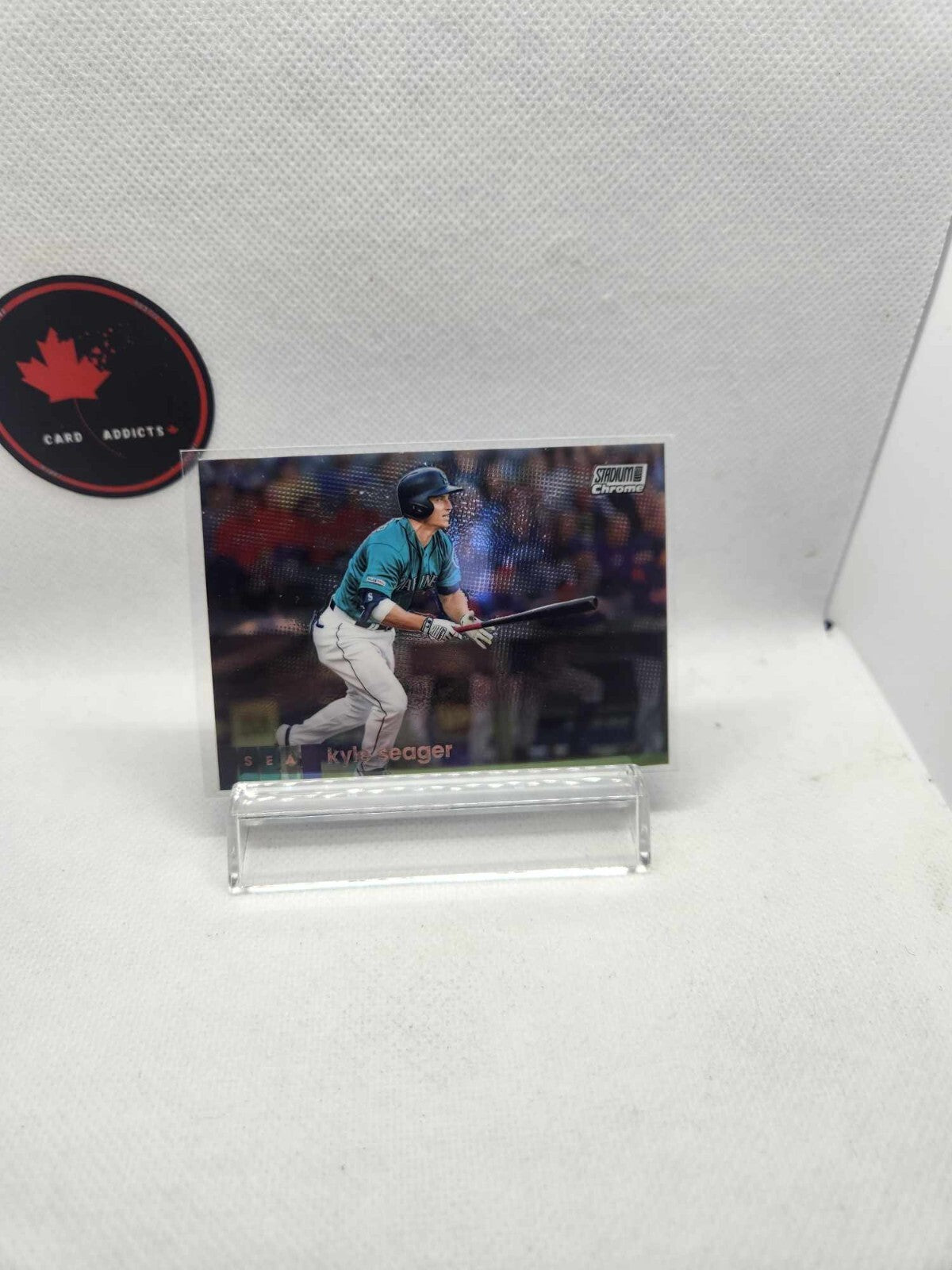2020 Stadium Club Chrome Refractor Kyle Seager #361 Seattle Mariners