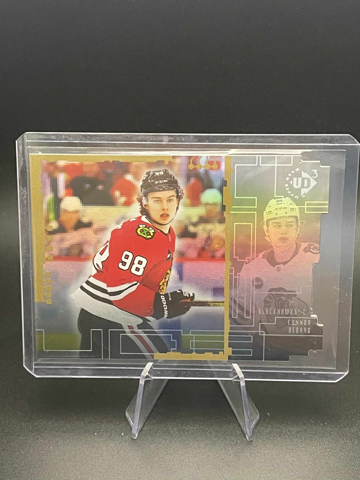 Connor Bedard 2023-24 UD Extended Series UD3 Rookie Card