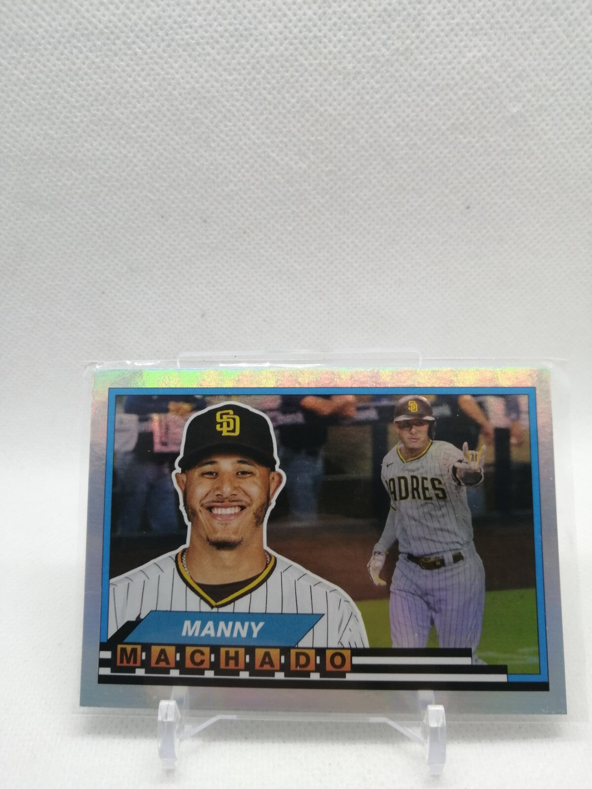 2021 Topps Archives Manny Machado 1989 Big Foil Refractor Insert #89BF-20