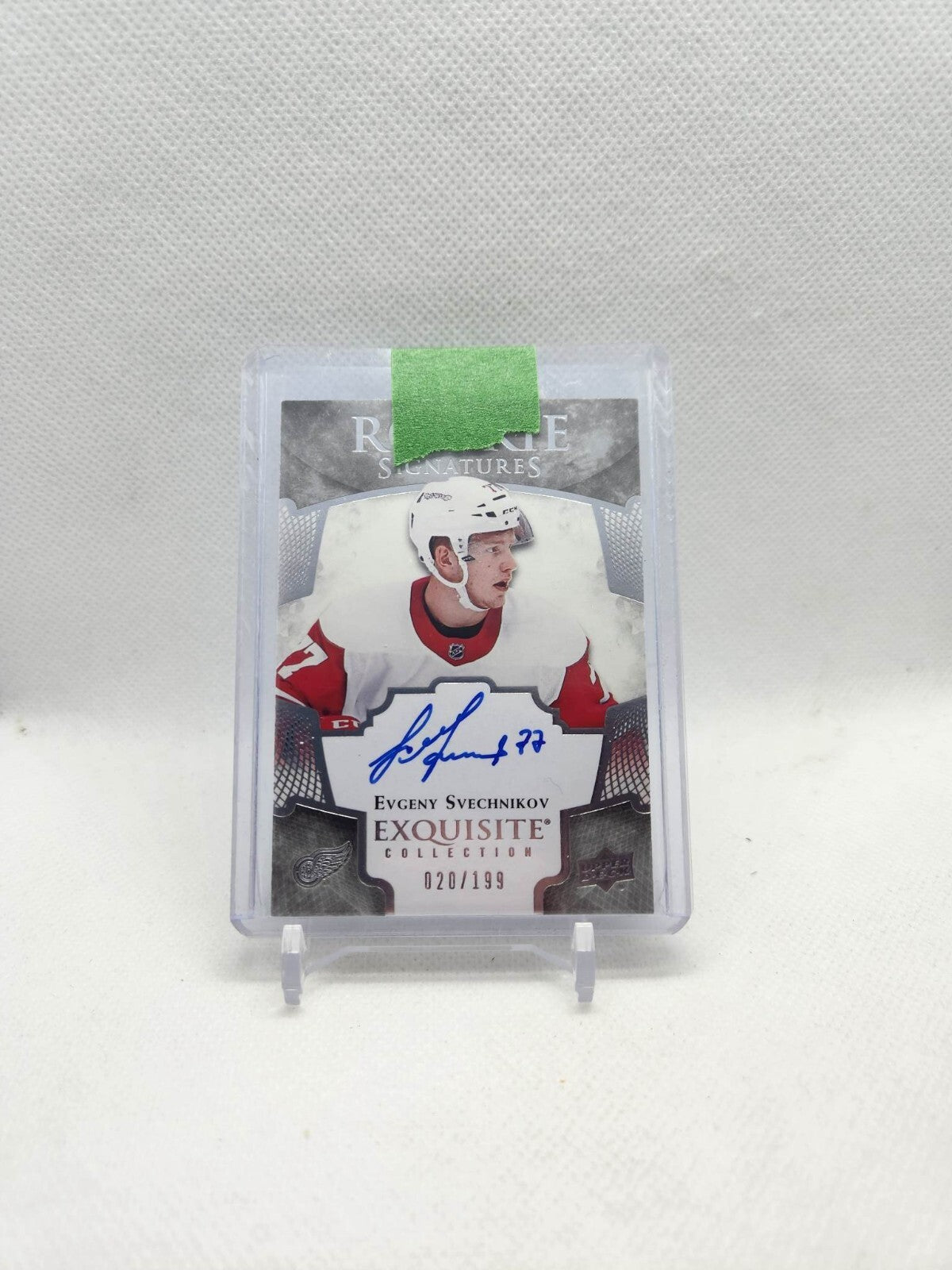2017-18 Exquisite Evgeny Svechnikov Rookie Signatures /199 Sharks