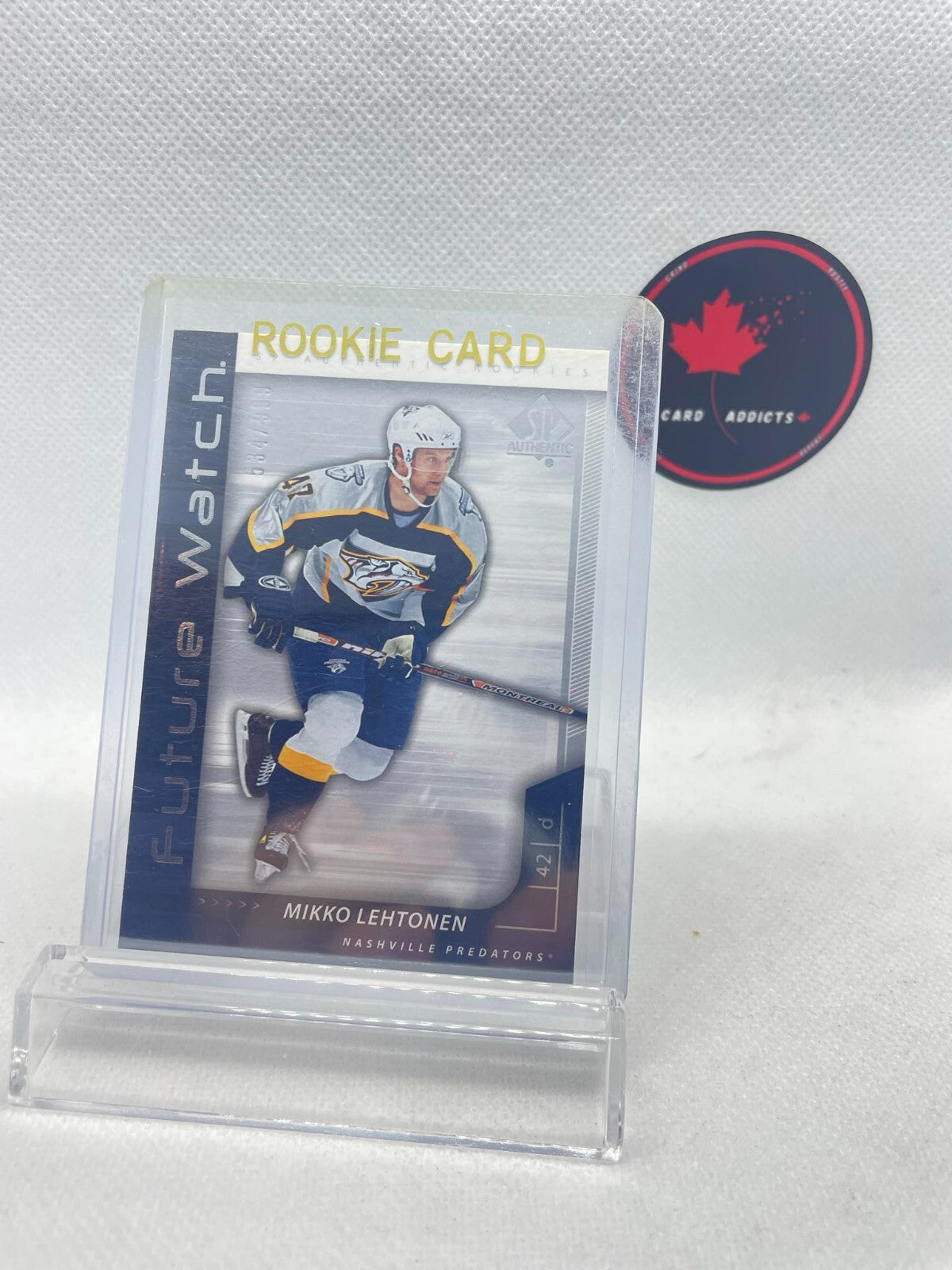 Mikko Lehtonen 2006-07 SP Authentic SPA Future Watch Rookie /999 Predators