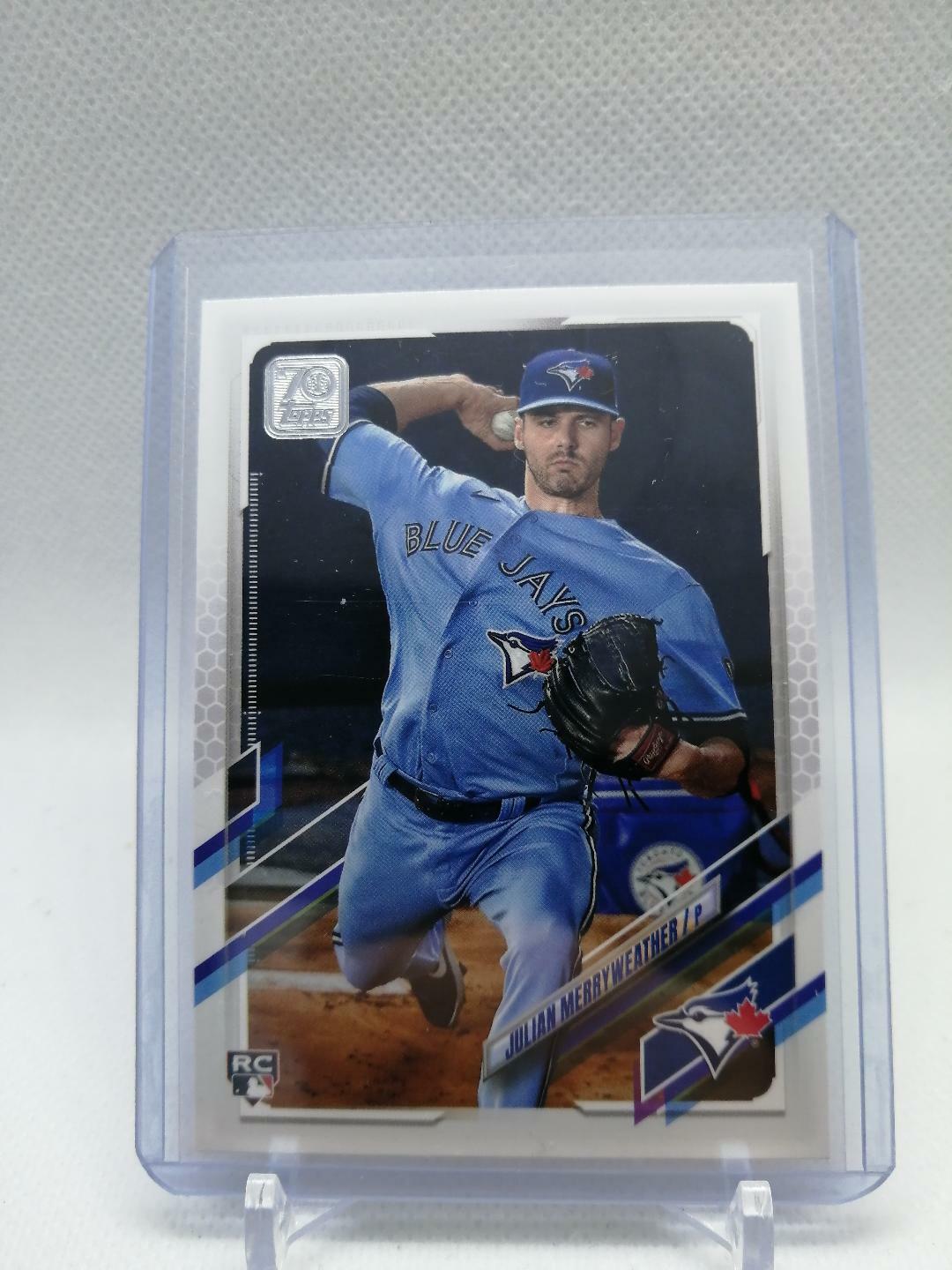 2021 Topps Series 2 Julian Merryweather RC #581 Toronto Blue Jays