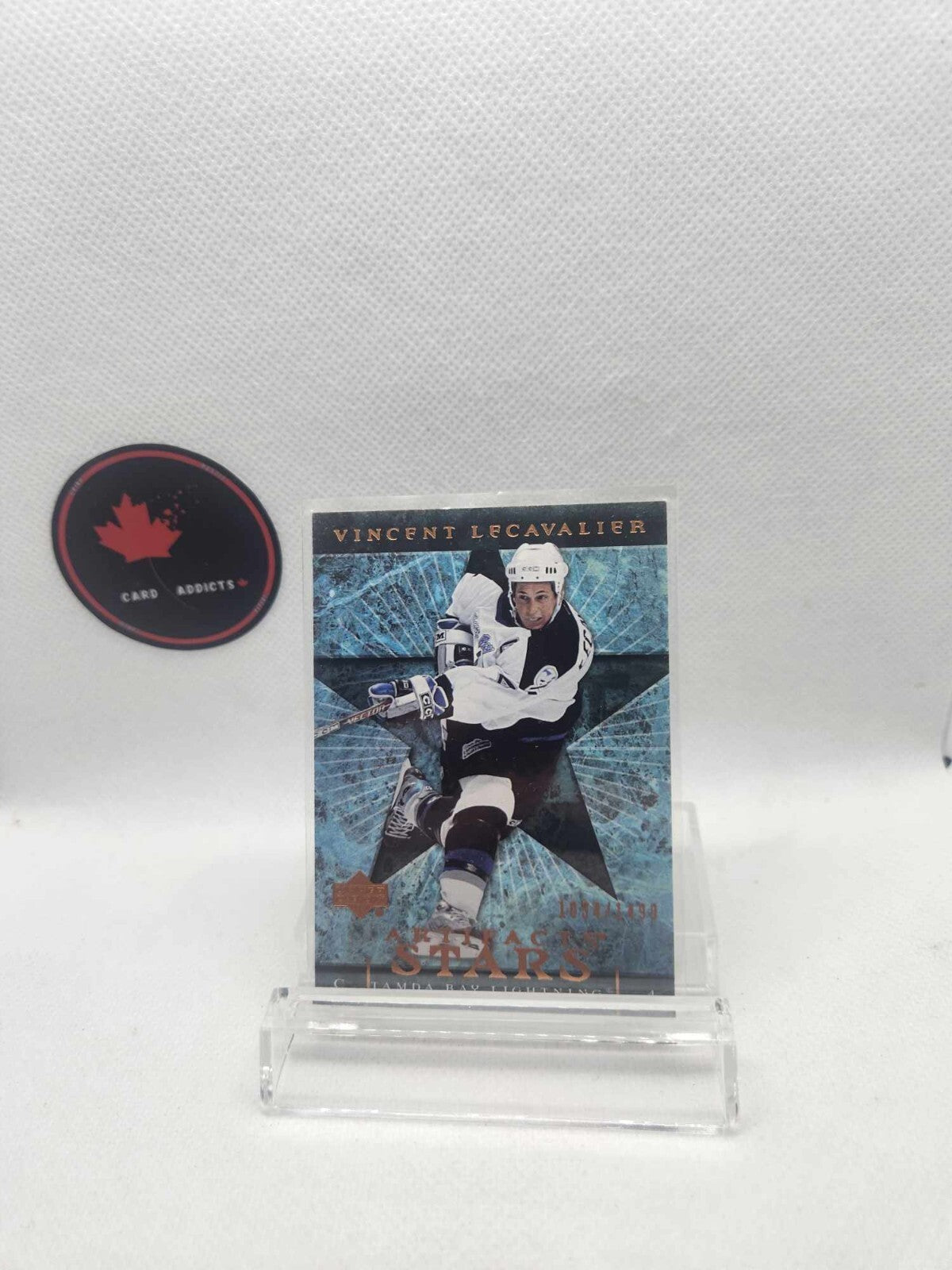 2007-08 UPPER DECK ARTIFACTS STARS Vincent Lecavalier /1499 Tampa Bay