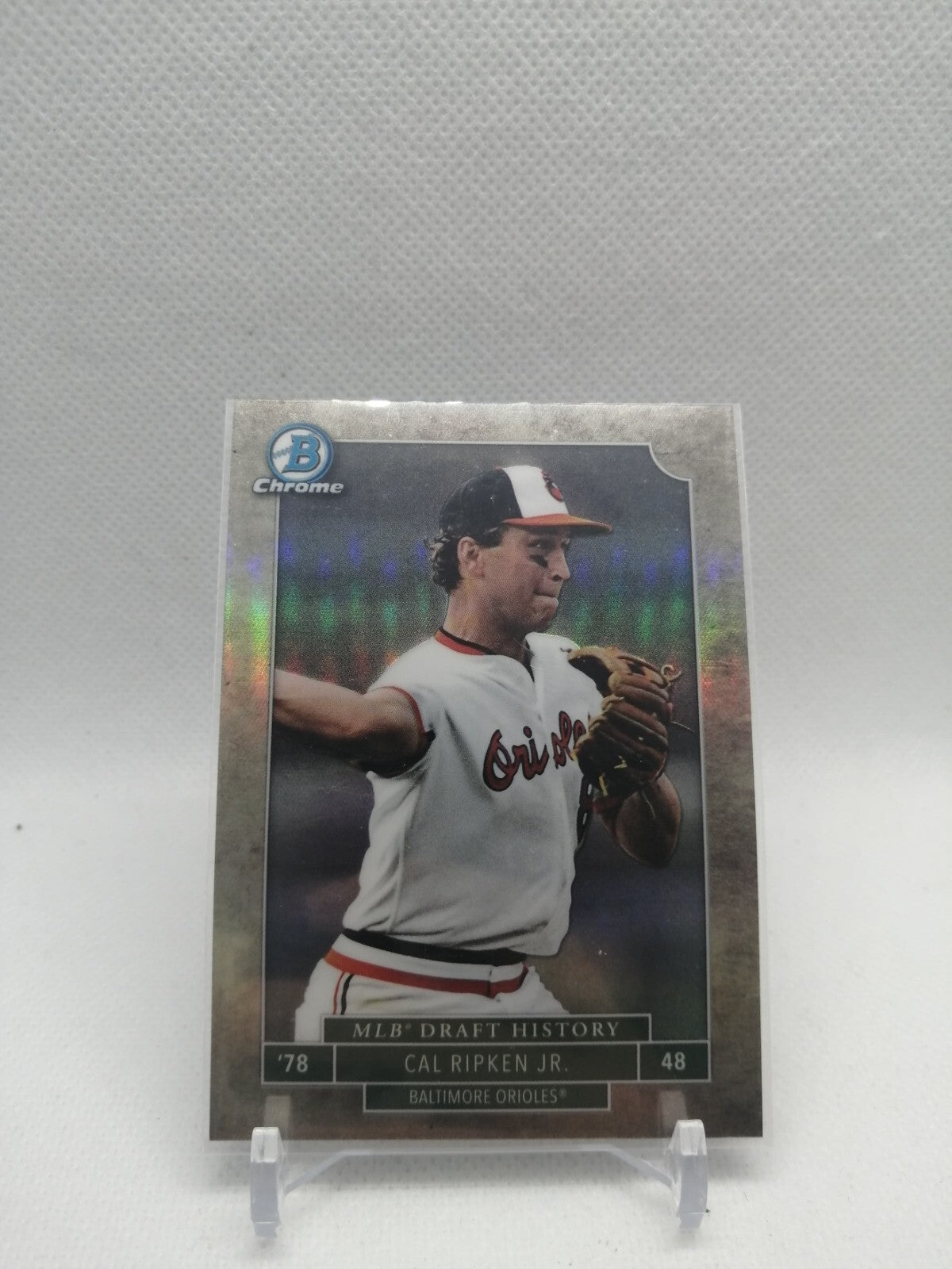 Cal Ripken Jr 2016 Bowman Chrome #MLBD-CR MLB Draft History