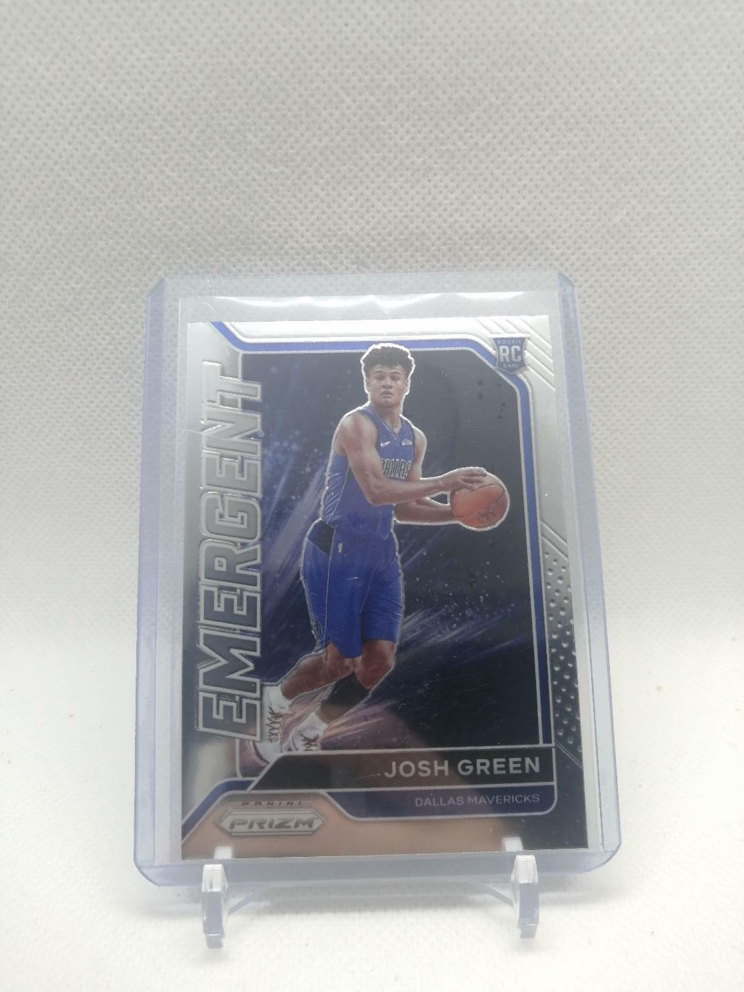 2020-21 Prizm Josh Green Emergent Rookie Card RC #22 Mavericks