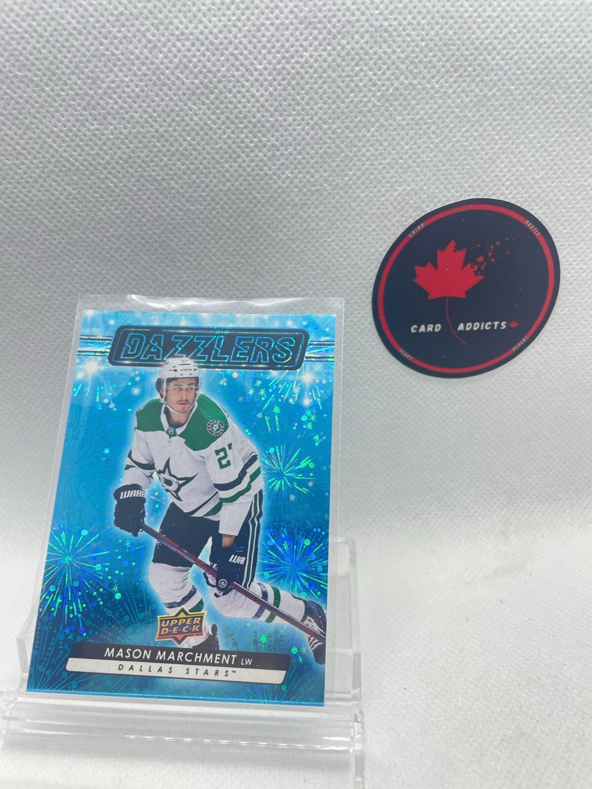 2023-24 Upper Deck Series 1 Dazzlers BLUE #DZ-7 Mason Marchment
