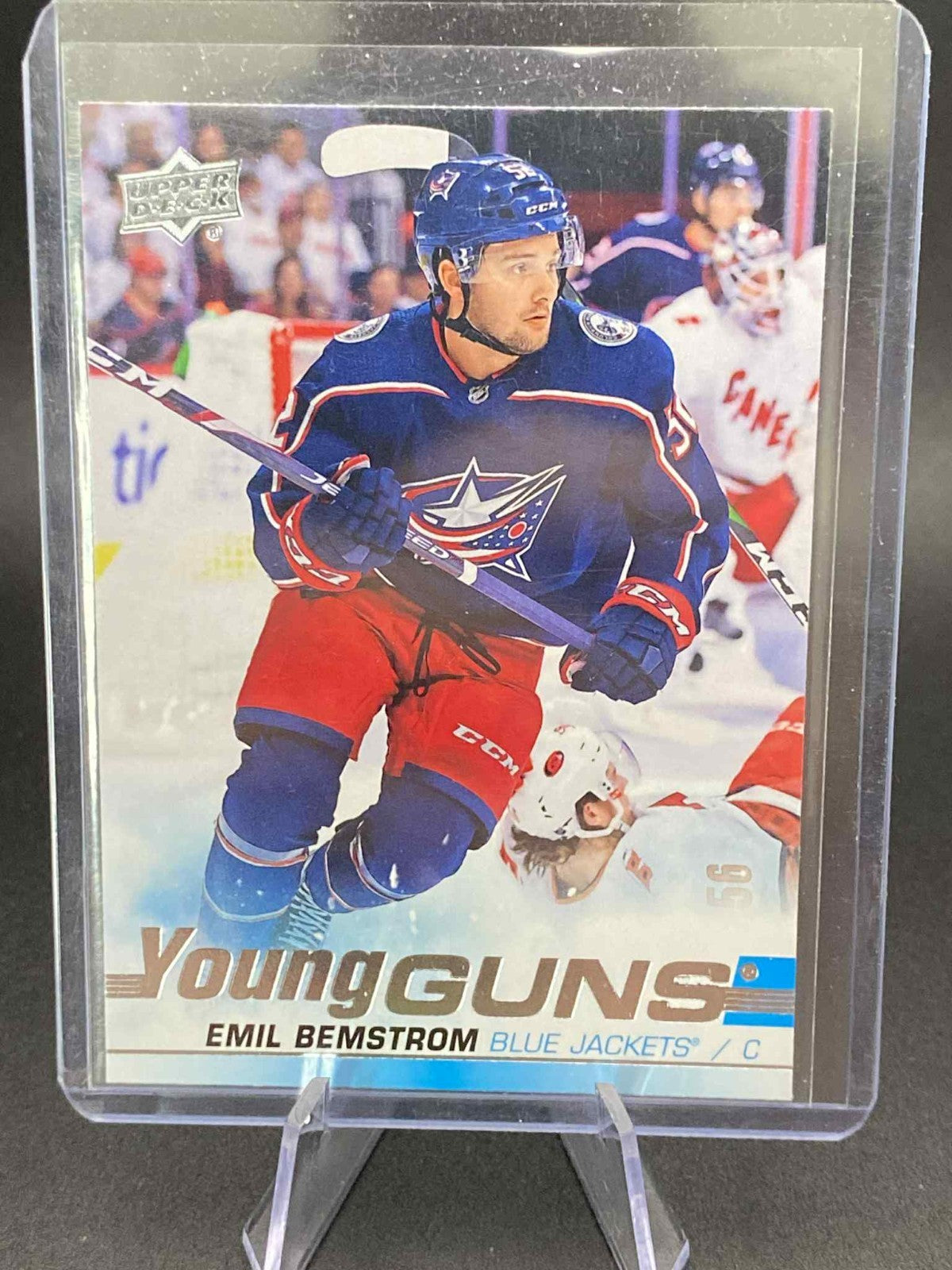 2019-20 Upper Deck Series 1 Young Guns Canvas Emil Bemstrom C112 Rookie