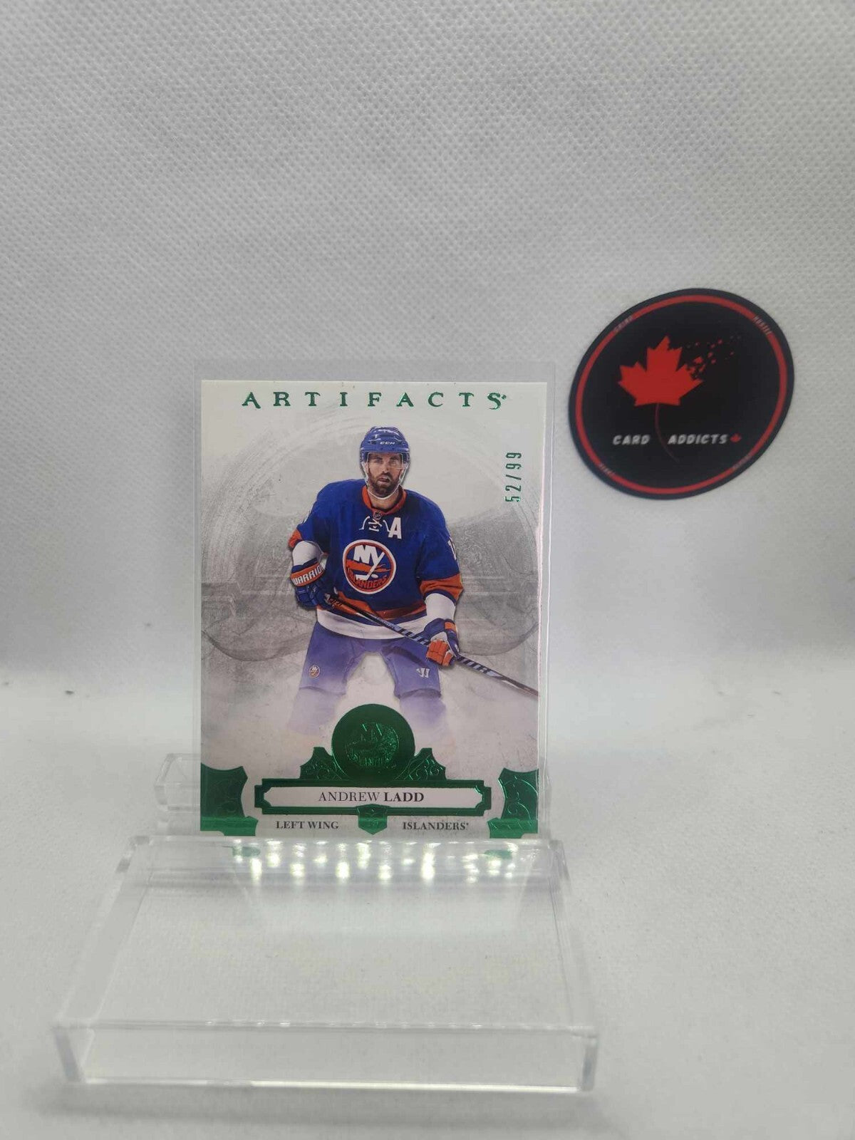 2017-18 Upper Deck Artifacts Emerald /99 Andrew Ladd #21