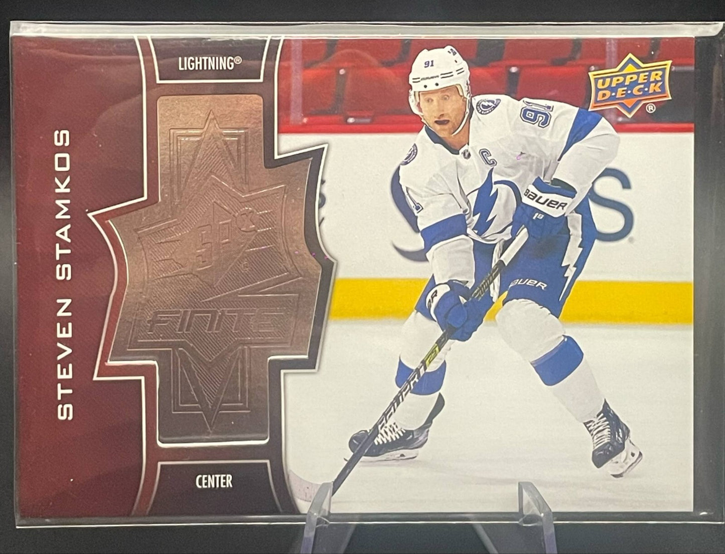 2020-21 UD - Extended Series - SPx Finite Steven Stamkos SF-26 /2999