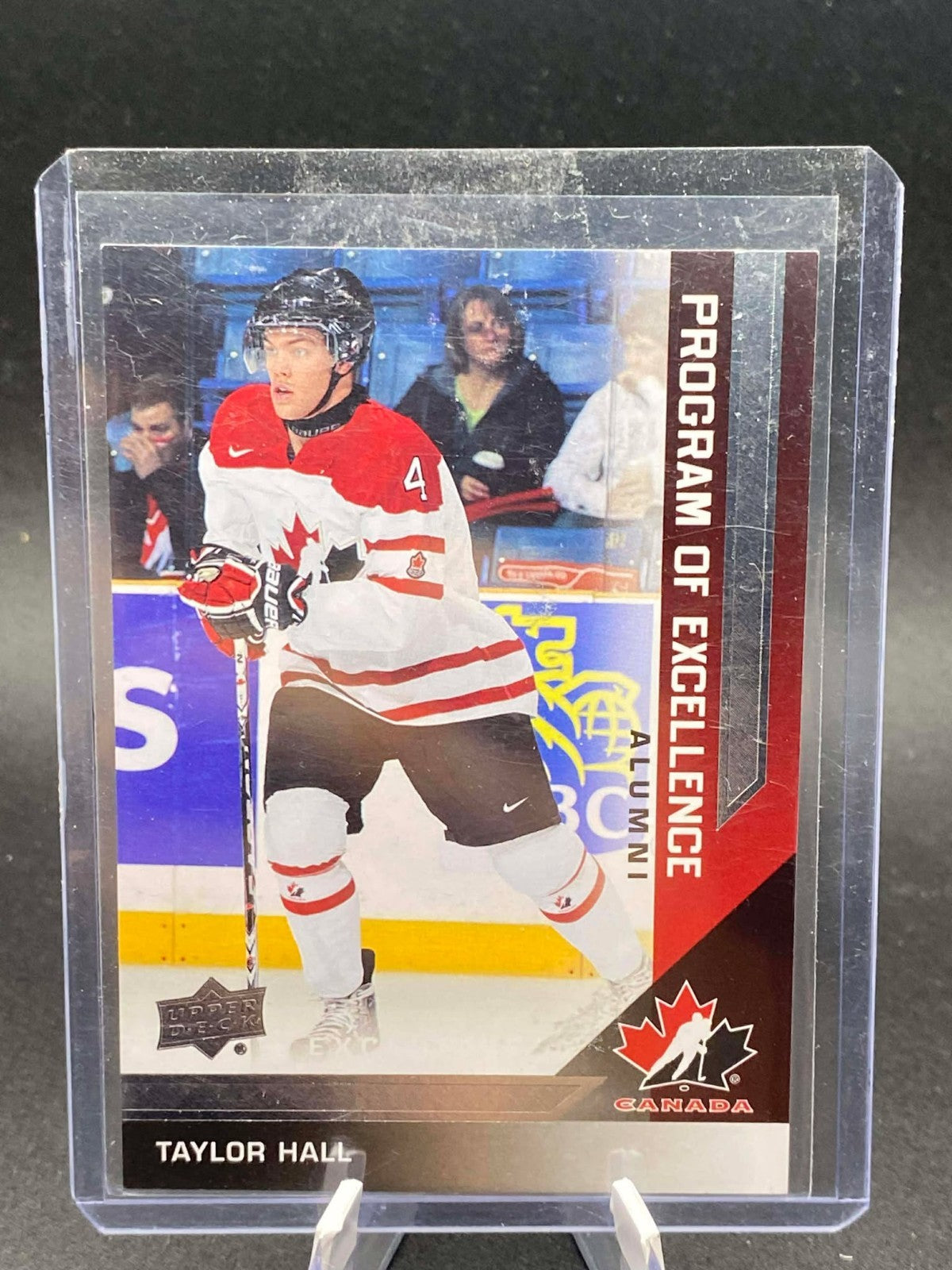 Taylor Hall 2013 Upper Deck Team Canada Card #226 Program of Excellence Alumni