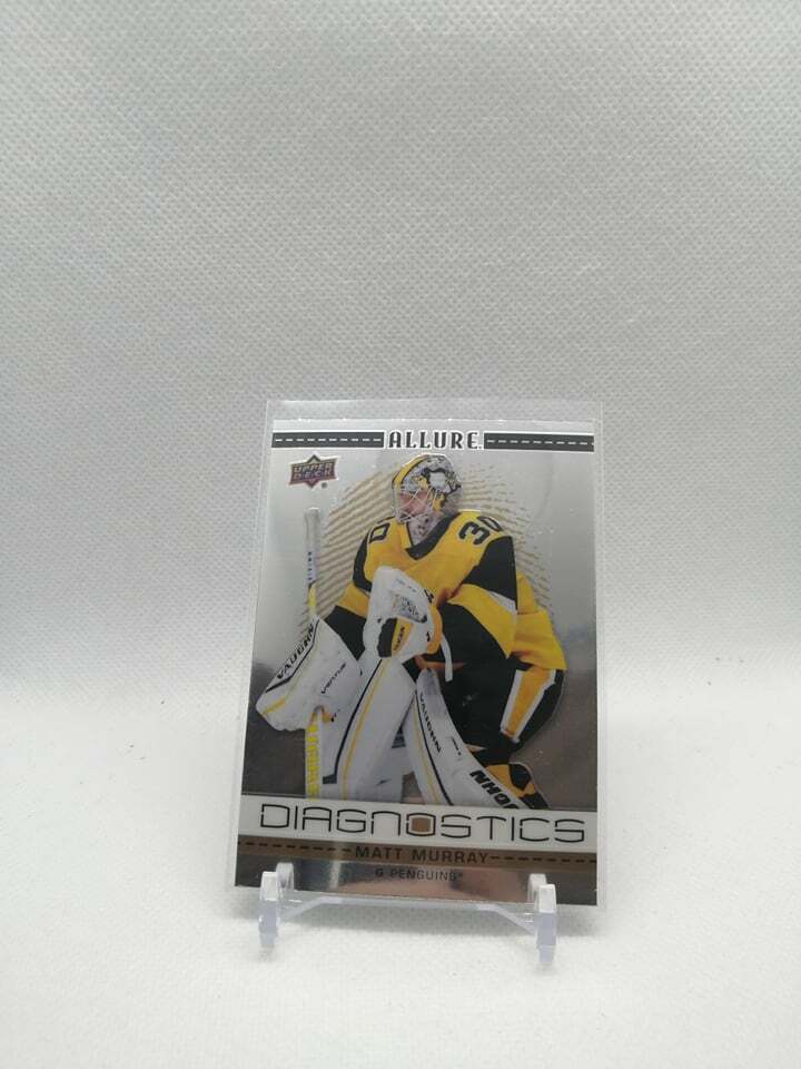 Matt Murray Upper Deck Allure Diagnostics 2020-2021 #D9 Pittsburgh Penguins