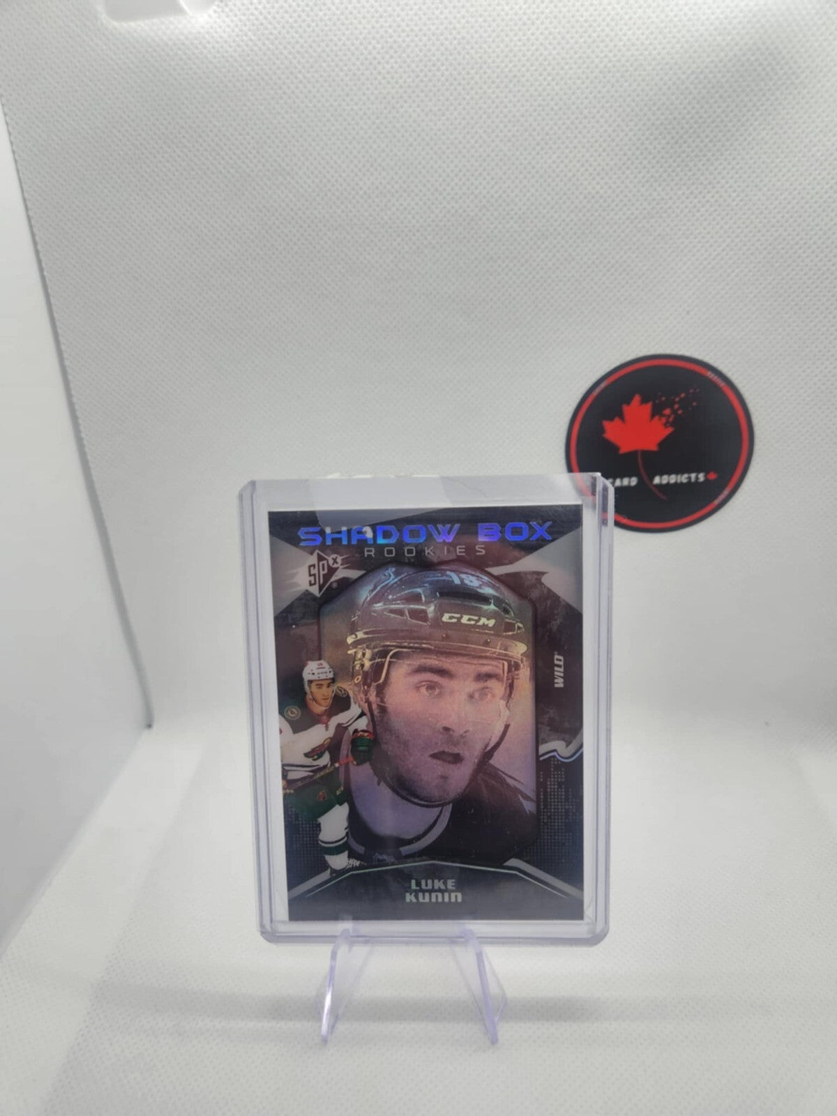 2017-18 SPx Shadow Box Rookies Luke Kunin Minnesota Wild #33