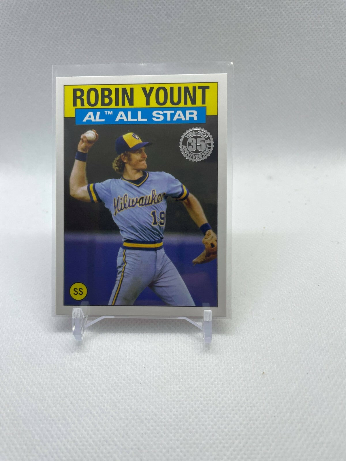 2021 Topps Series 2 1986 All-Star 35th Anniversary Robin Yount #86AS-36