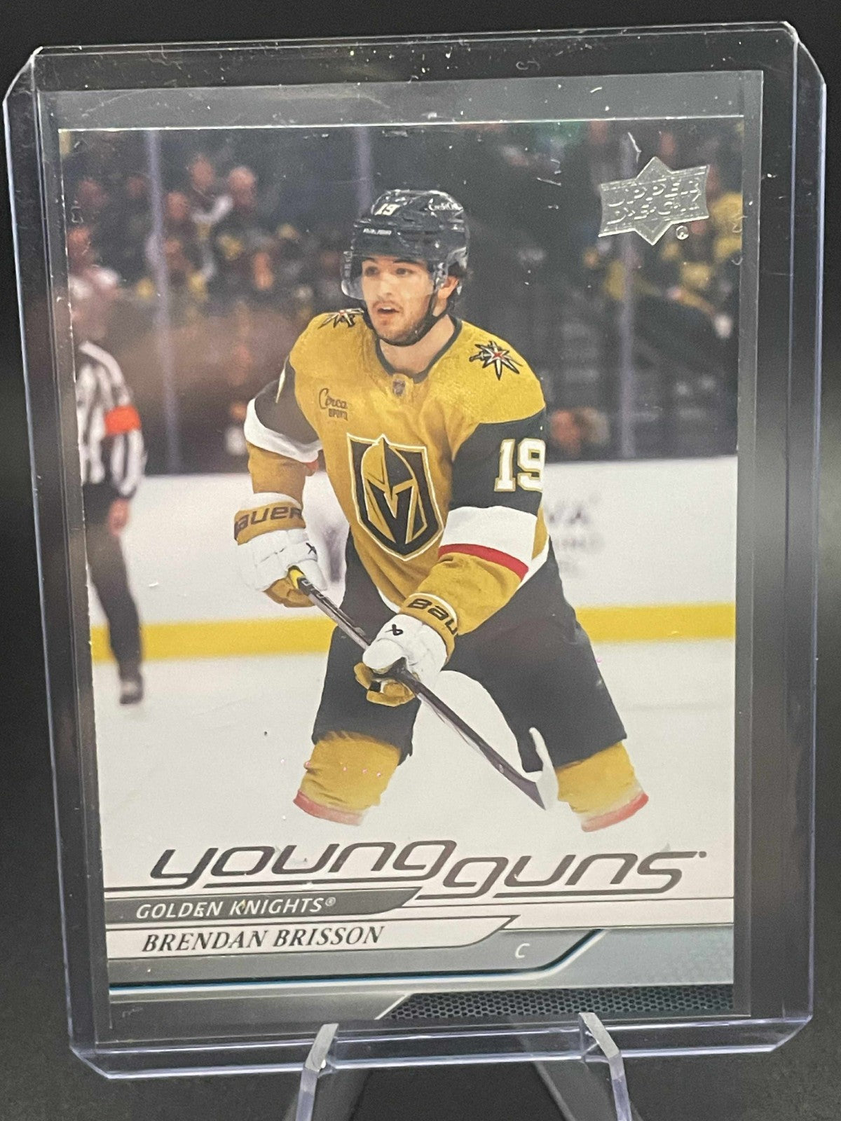2024-25 Upper Deck Series 1 Brendan Brisson Young Guns RC #226 Golden Knights