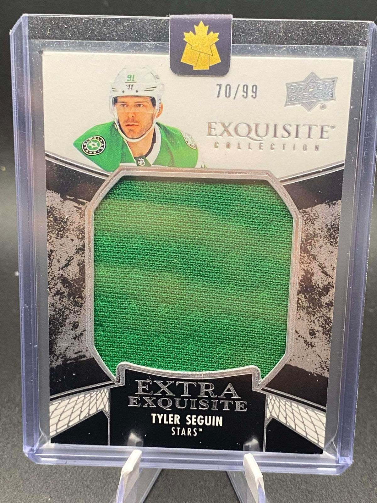Tyler Seguin Black Diamond Exquisite Collection Jumbo Jersey /99 2024-25