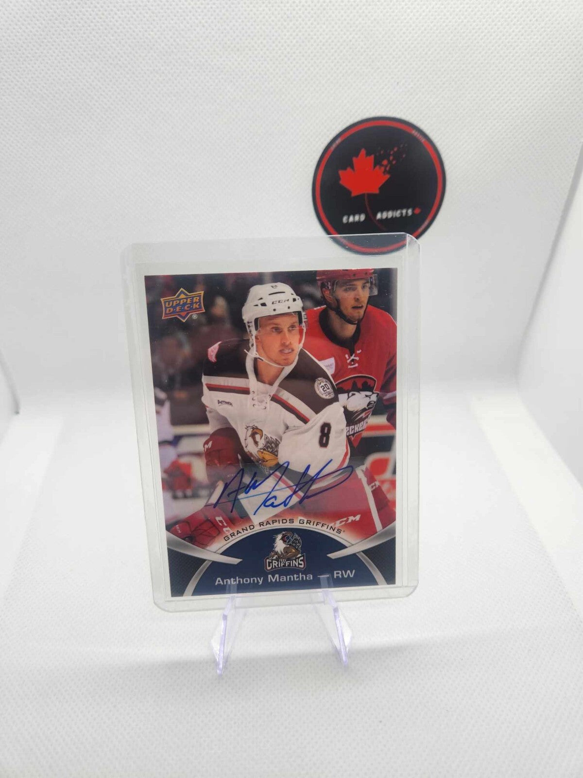 2015-16 Upper Deck AHL Hockey Autograph AUTO #83 Anthony Mantha