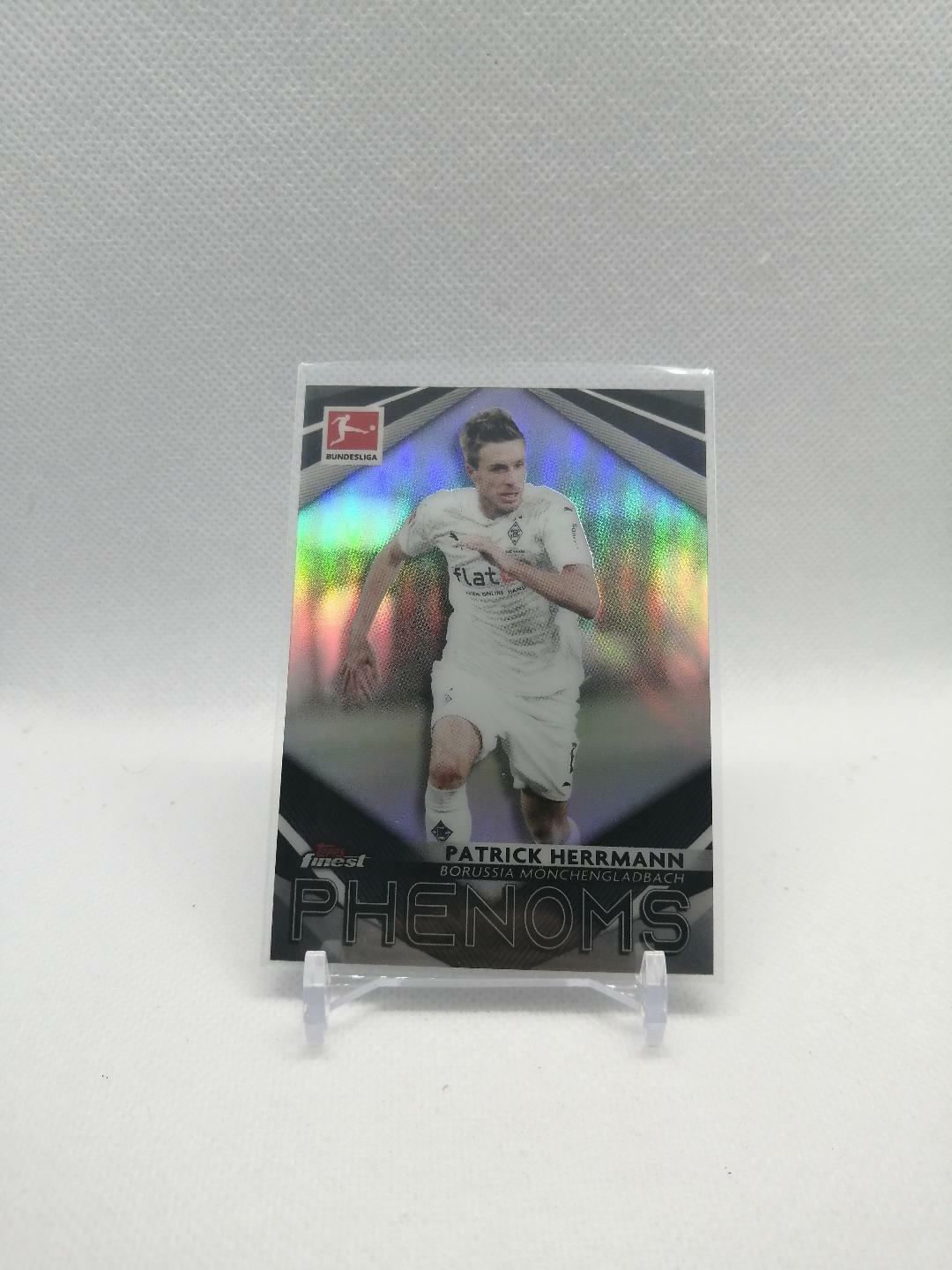 2020-21 Topps Finest Bundesliga Patrick Herrmann Finest Phenoms Card ##FPH-PH