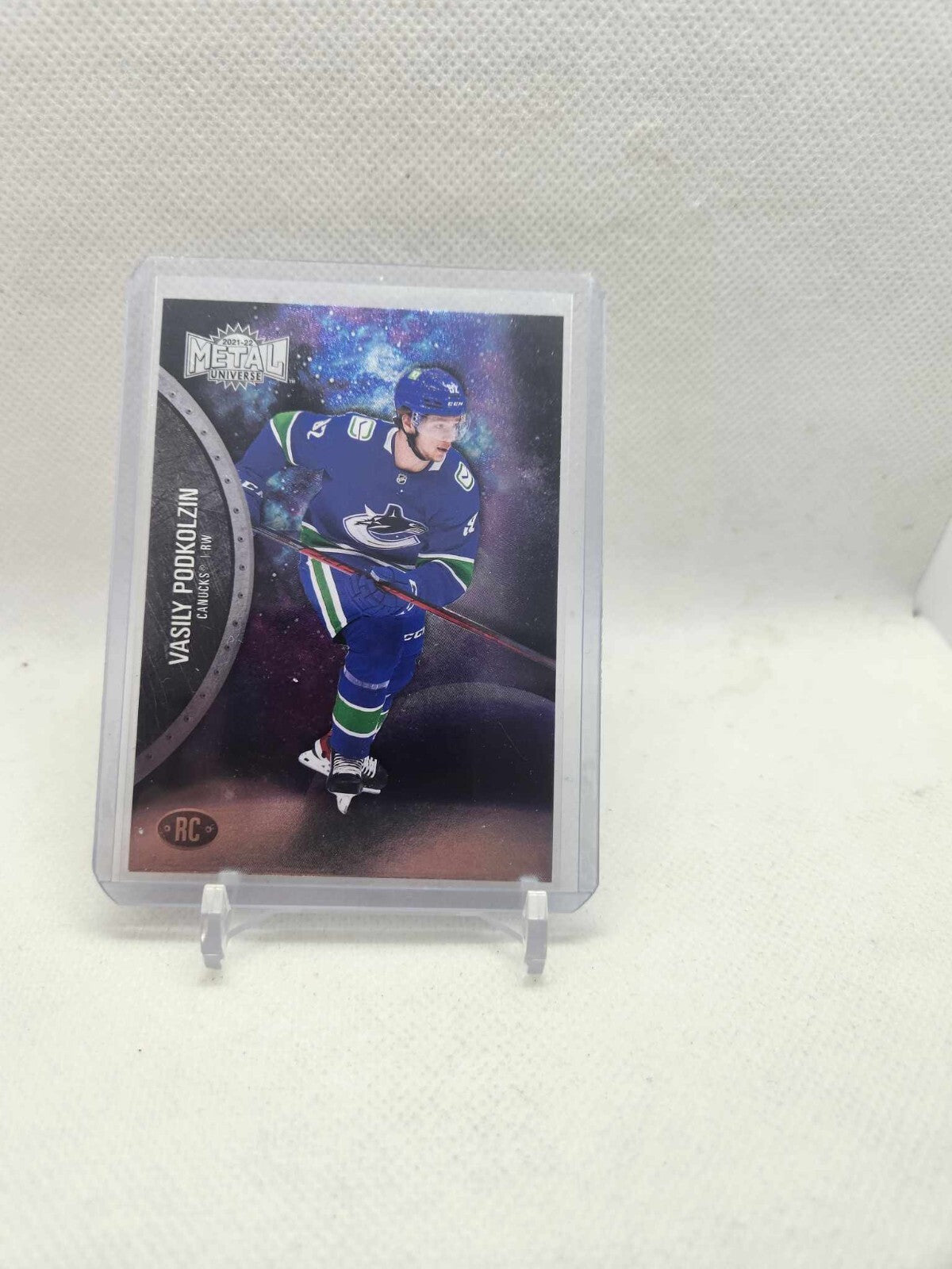 2021-22 UD - Metal Universe - Rookie Vasily Podkolzin 174