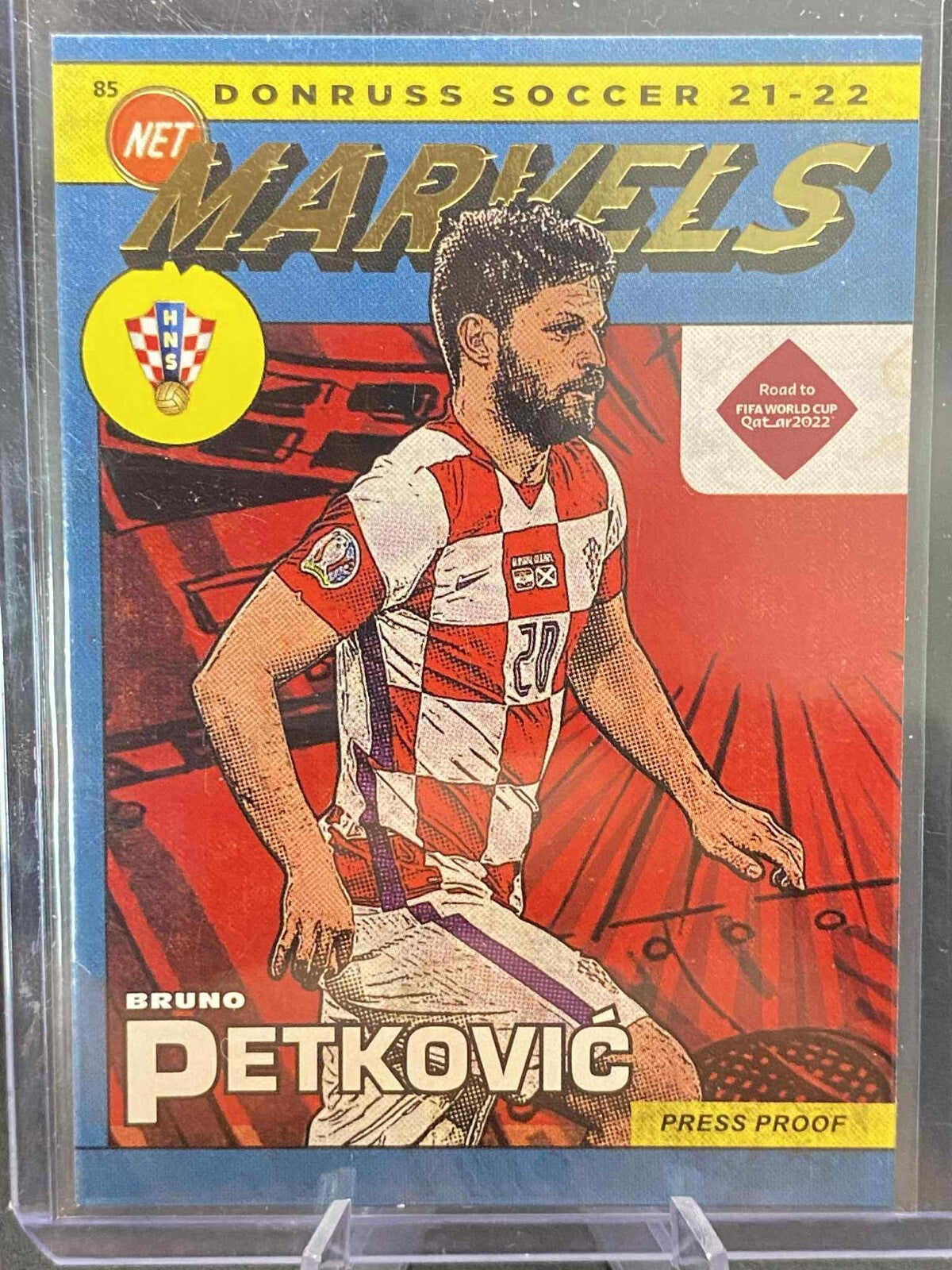 Bruno Petkovic NET MARVELS 2021-22 Panini Donruss Soccer Fifa World Cup Qatar #2