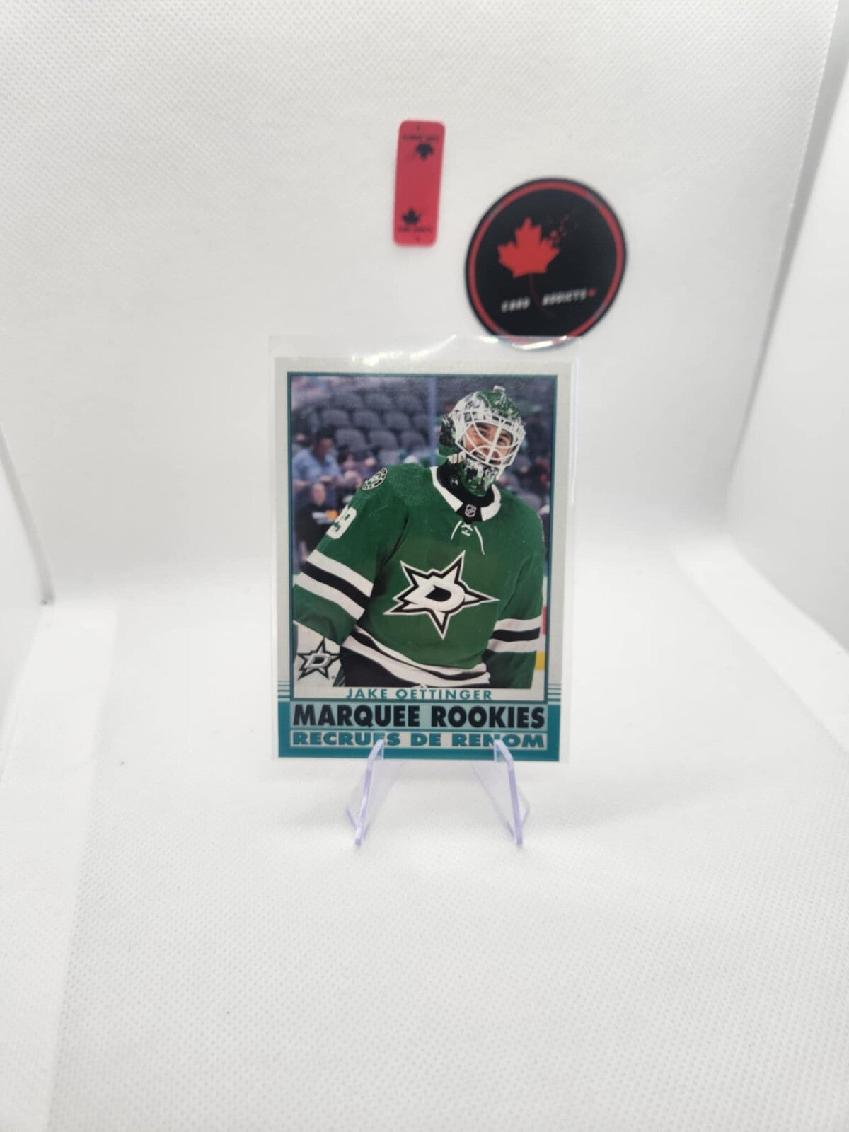 2020-21 20/21 O-Pee-Chee Retro Marquee Rookie #629 Jake Oettinger Dallas Stars