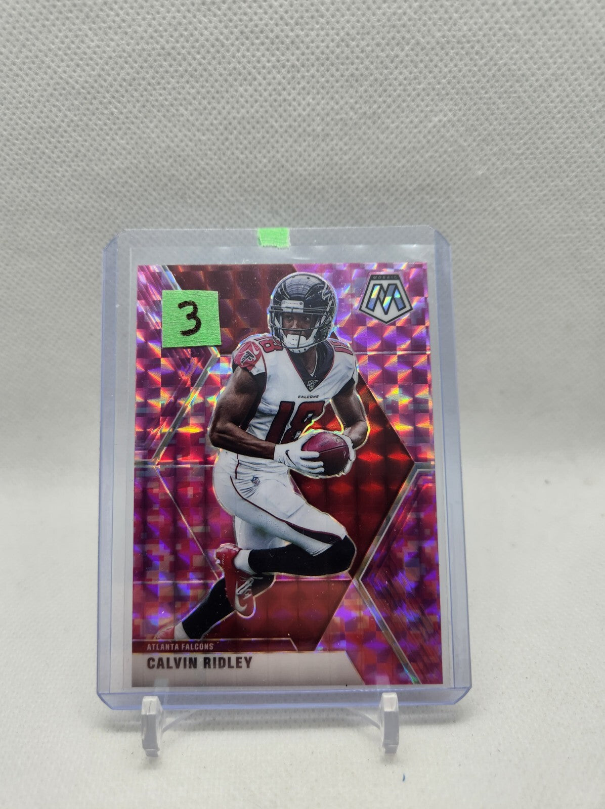 2012020 Panini Mosaic Mosaic Camo Pink #16 Calvin Ridley