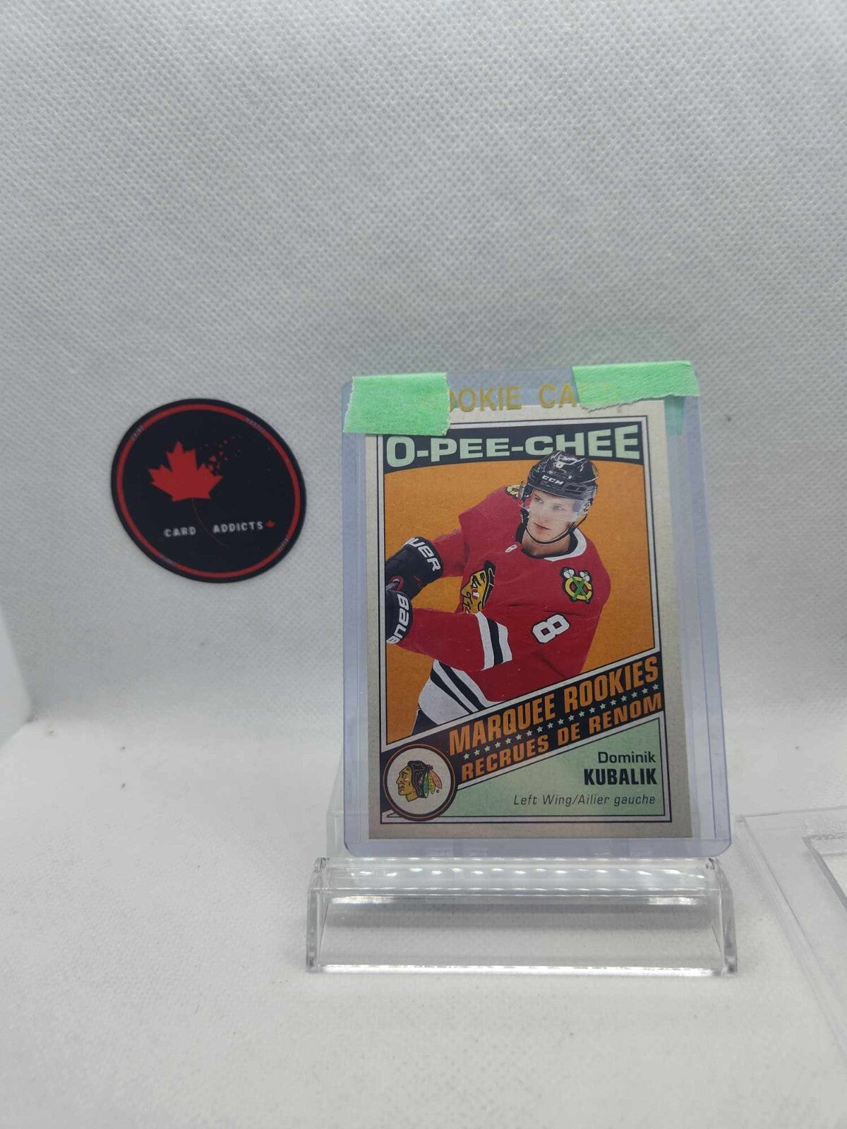 2019-20 O PEE CHEE MARQUEE ROOKIE RETRO Dominik Kubalik Chicago Blackhawks #630