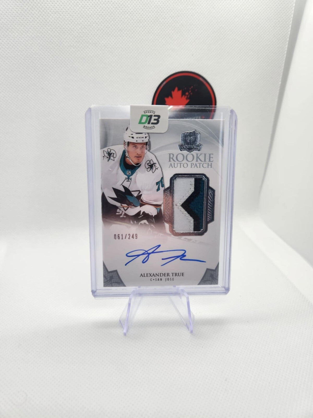2020-21 Upper Deck The Cup #146 Alexander True Rookie Auto Patch (#/249)